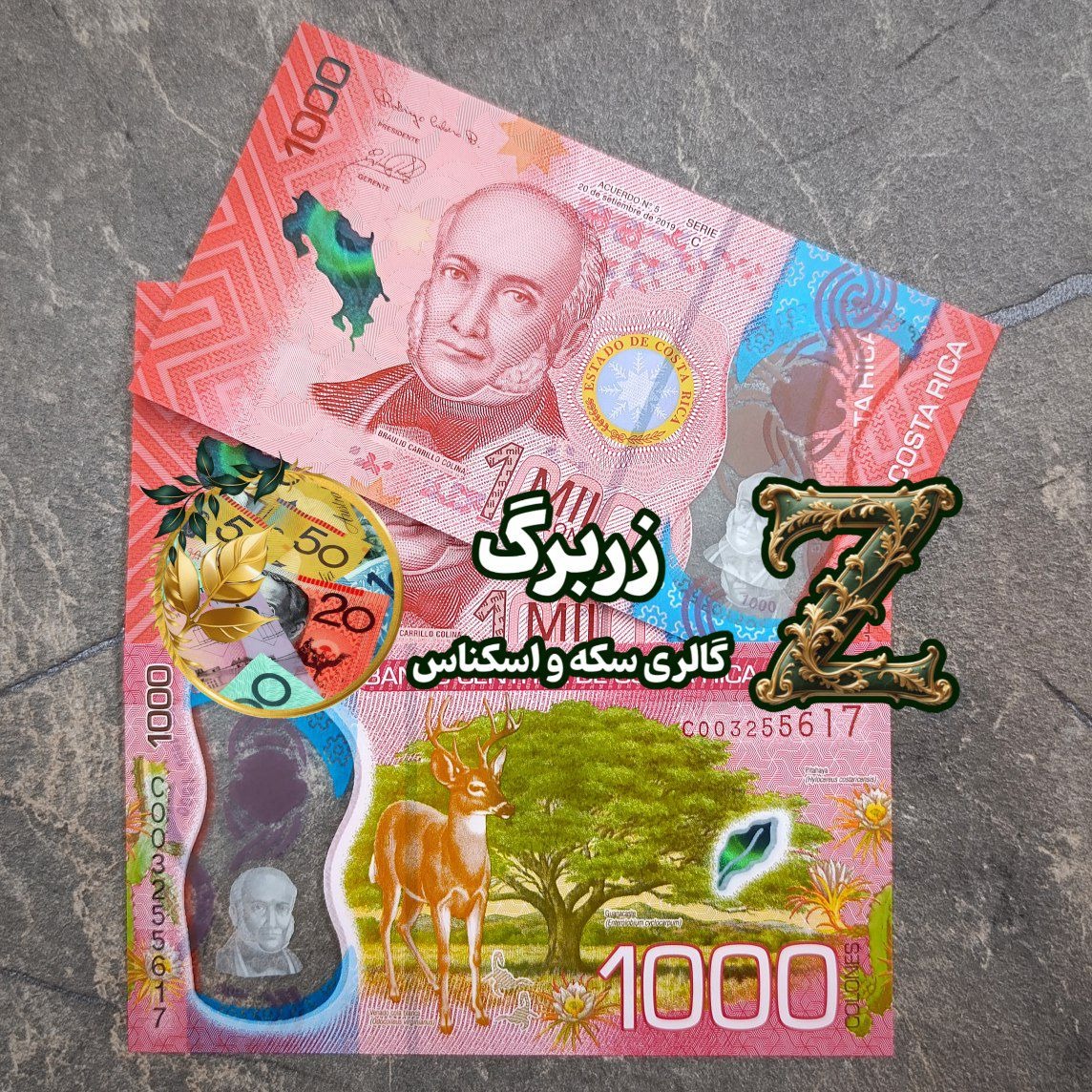 هزار کولون کاستاریکا
