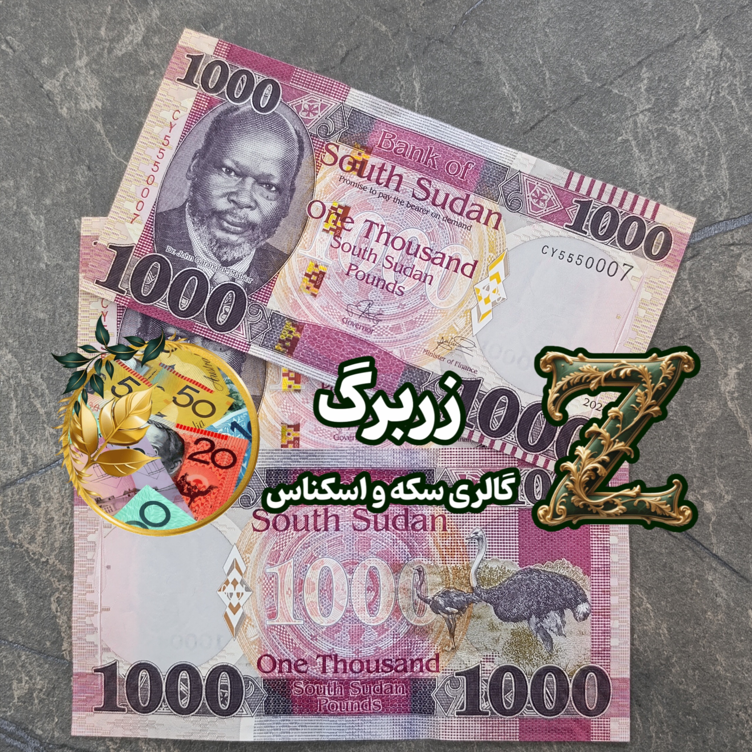 هزار پوند سودان جنوبی