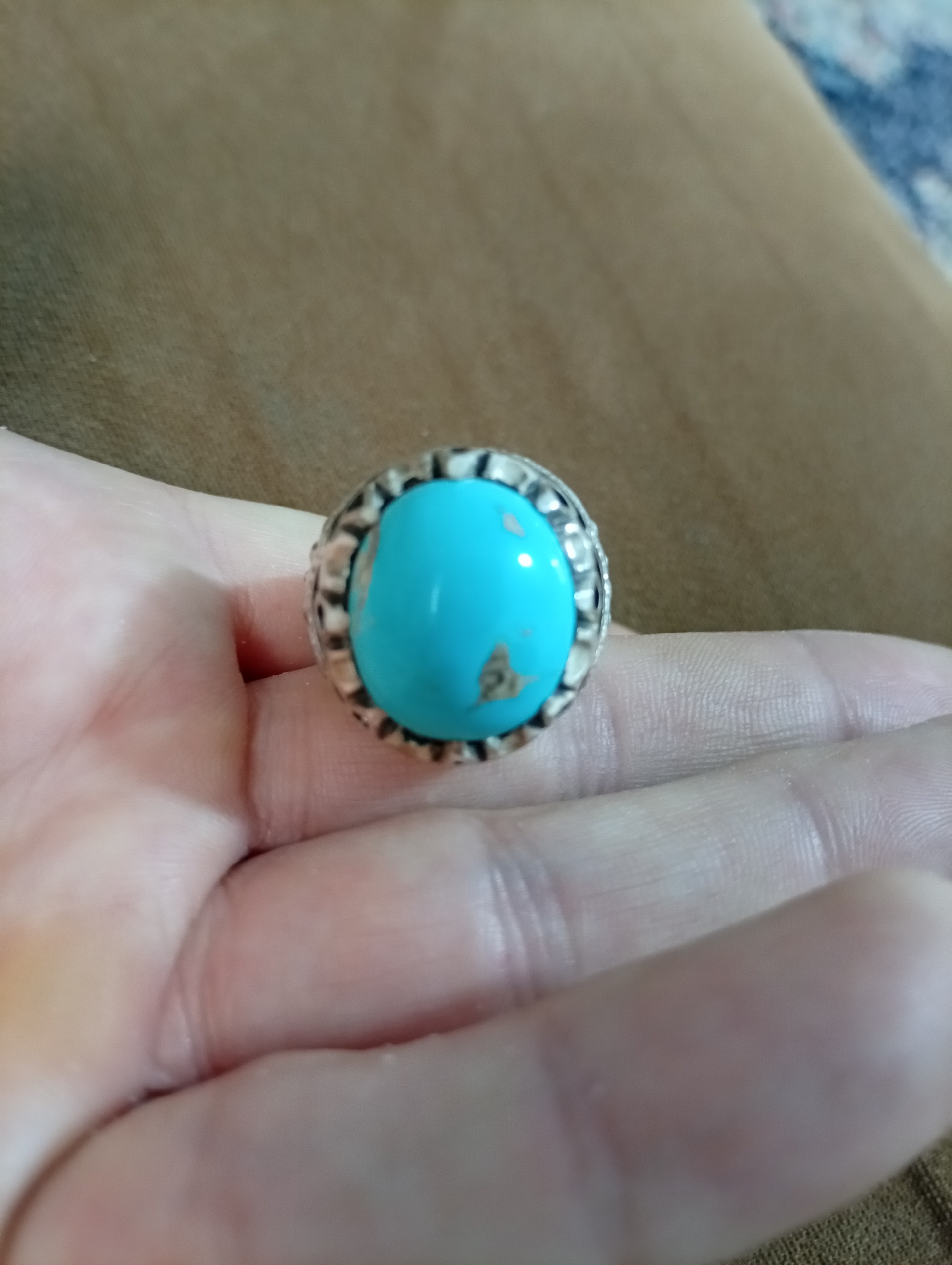 انگشترفیروزه نیشاپور عجمی