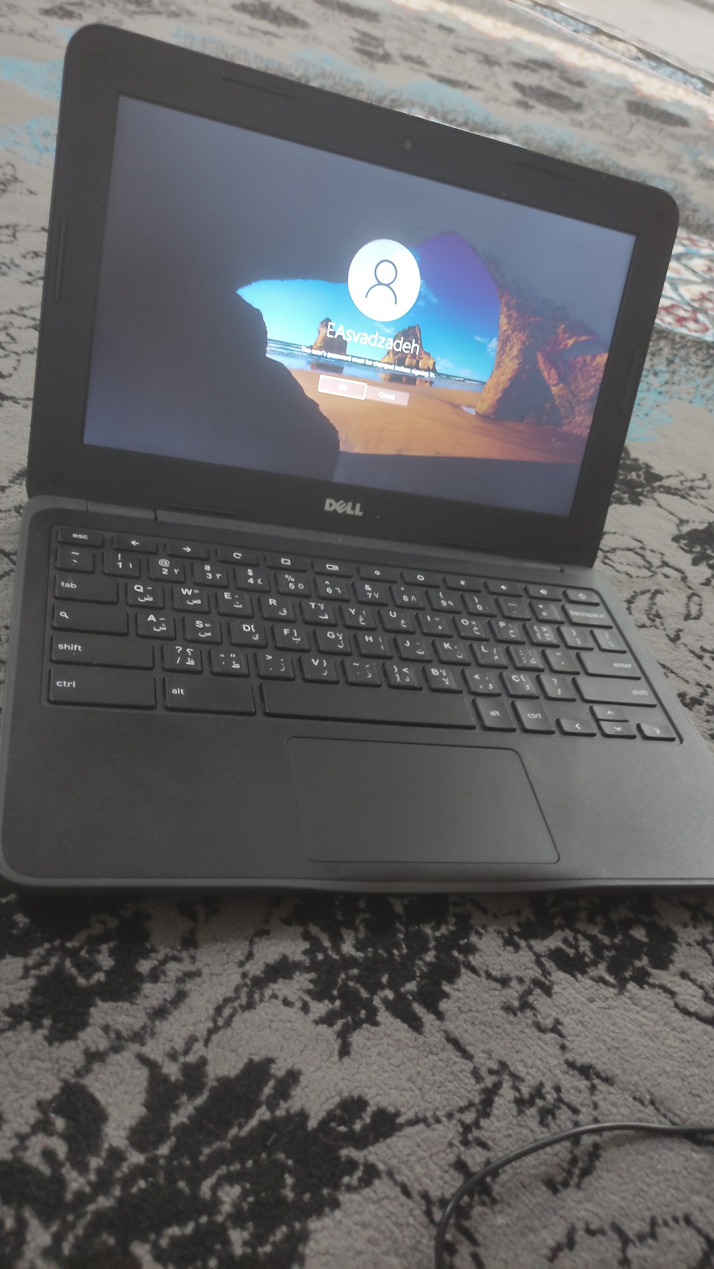 لپ تاپ کروم بوک 12 اینچ دل