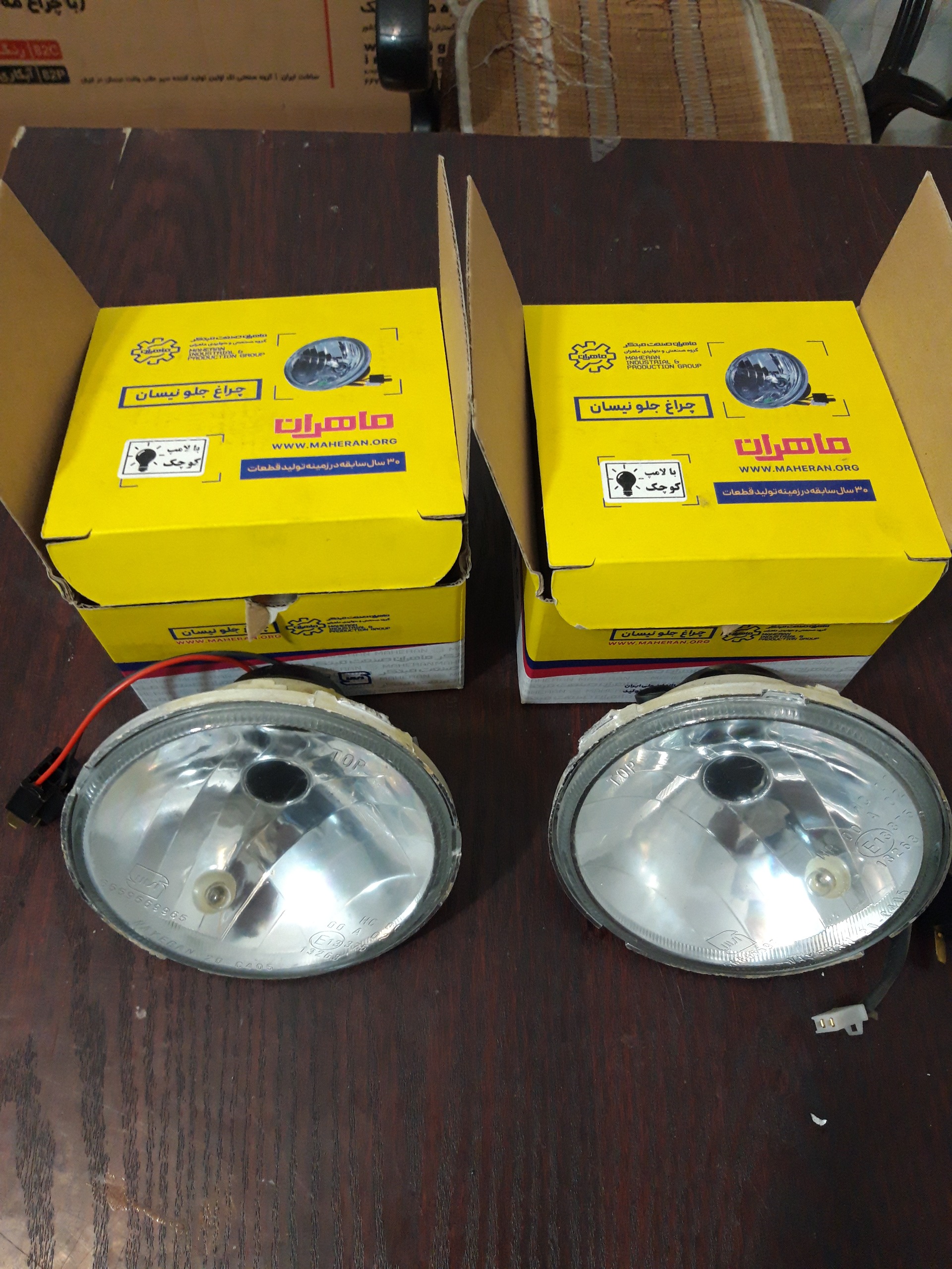 چراغ جلو نیسان زامیاد یک جفت نور پایین