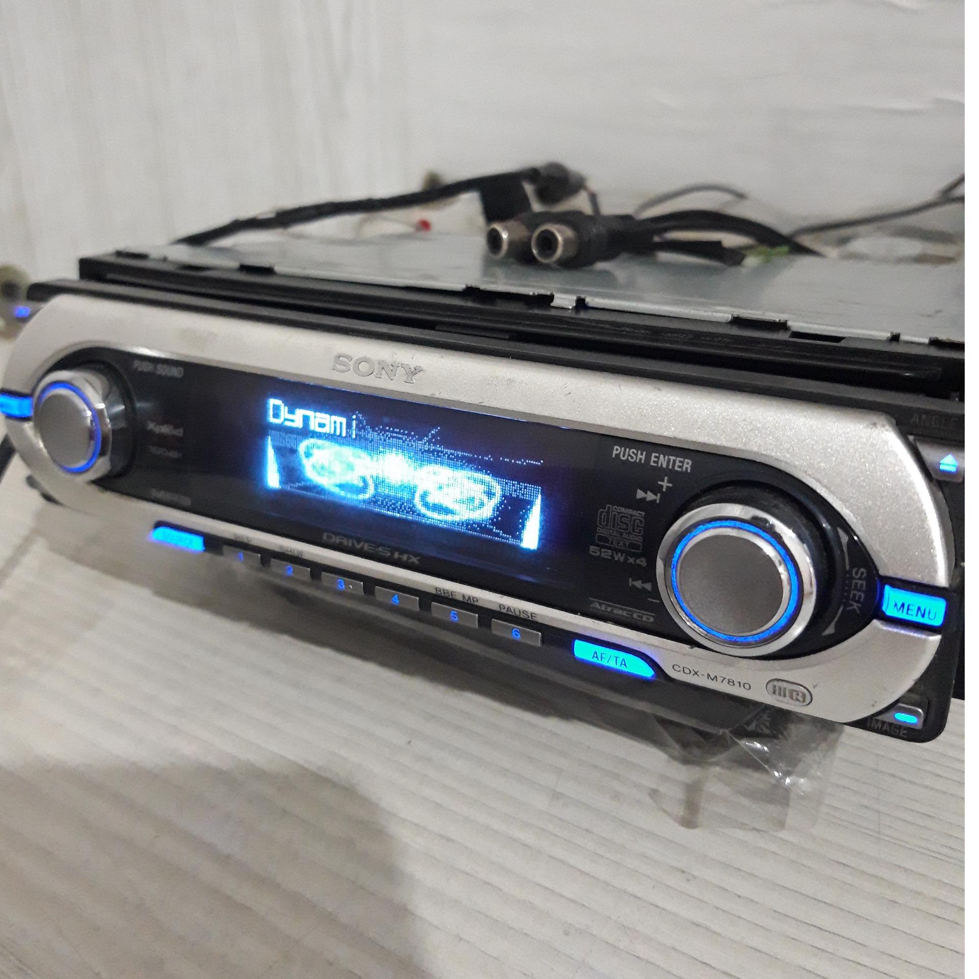 ضبط سونی پنل برقی پخش خودرو