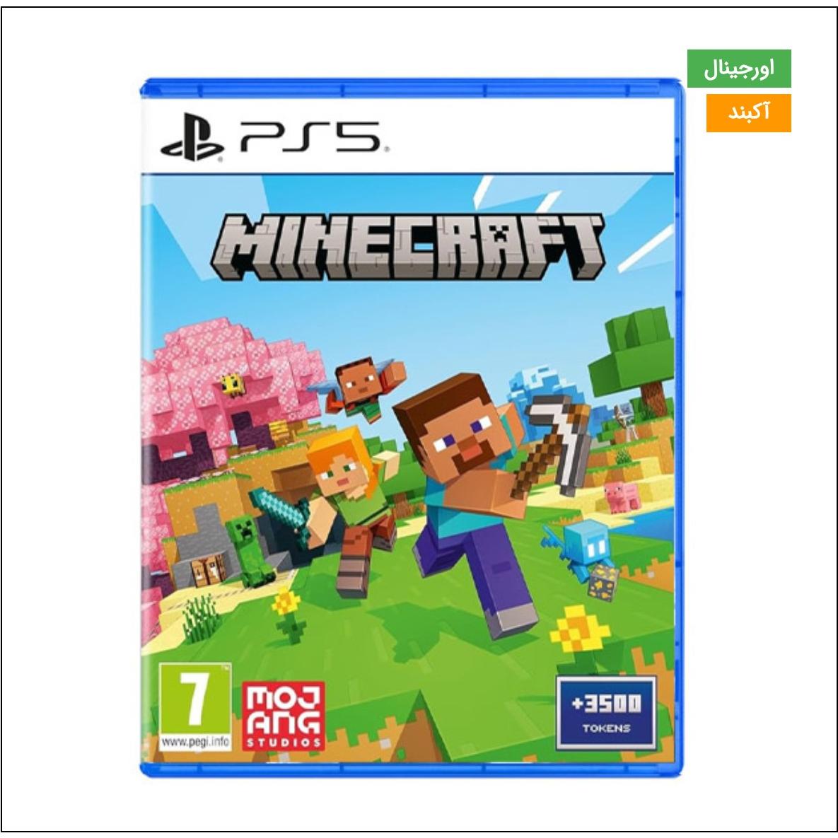 دیسک بازی ps5 ماینکرفت Minecraft اکبند