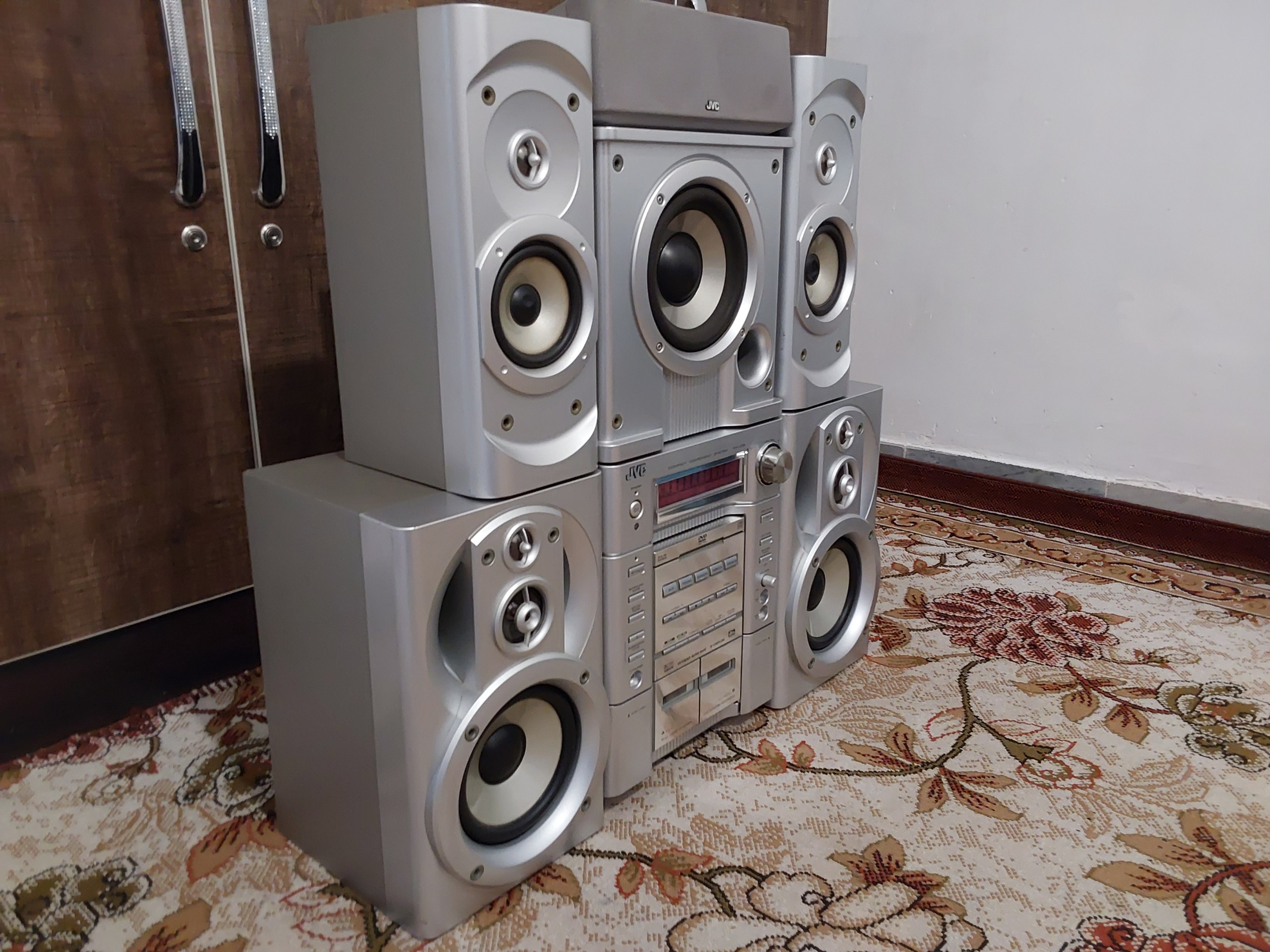 ضبط دی وی دی jvc 7000. MX jda