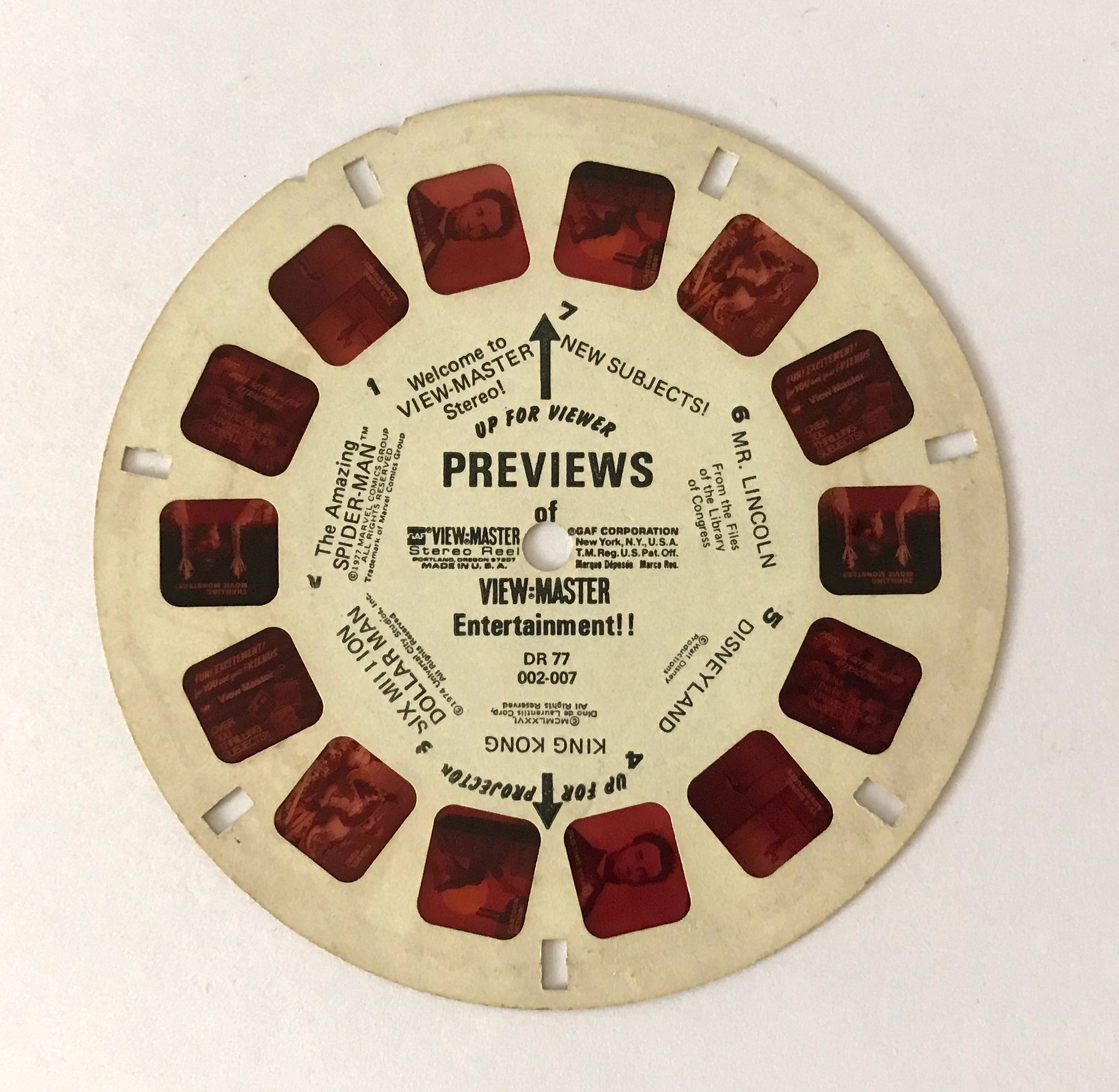 اسلاید ویو مستر شماره 2 view master