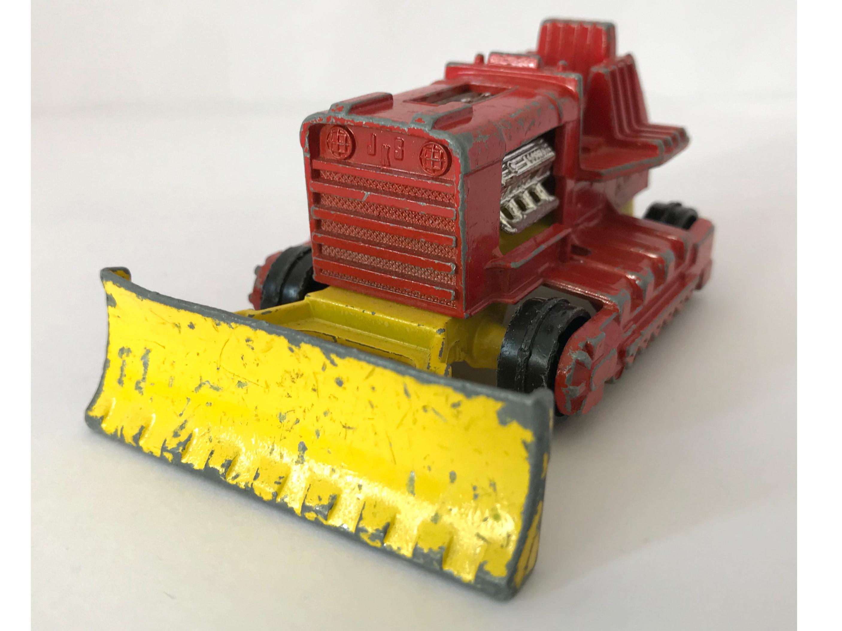 ماشین قدیمی بولدوزر مچ باکس matchbox