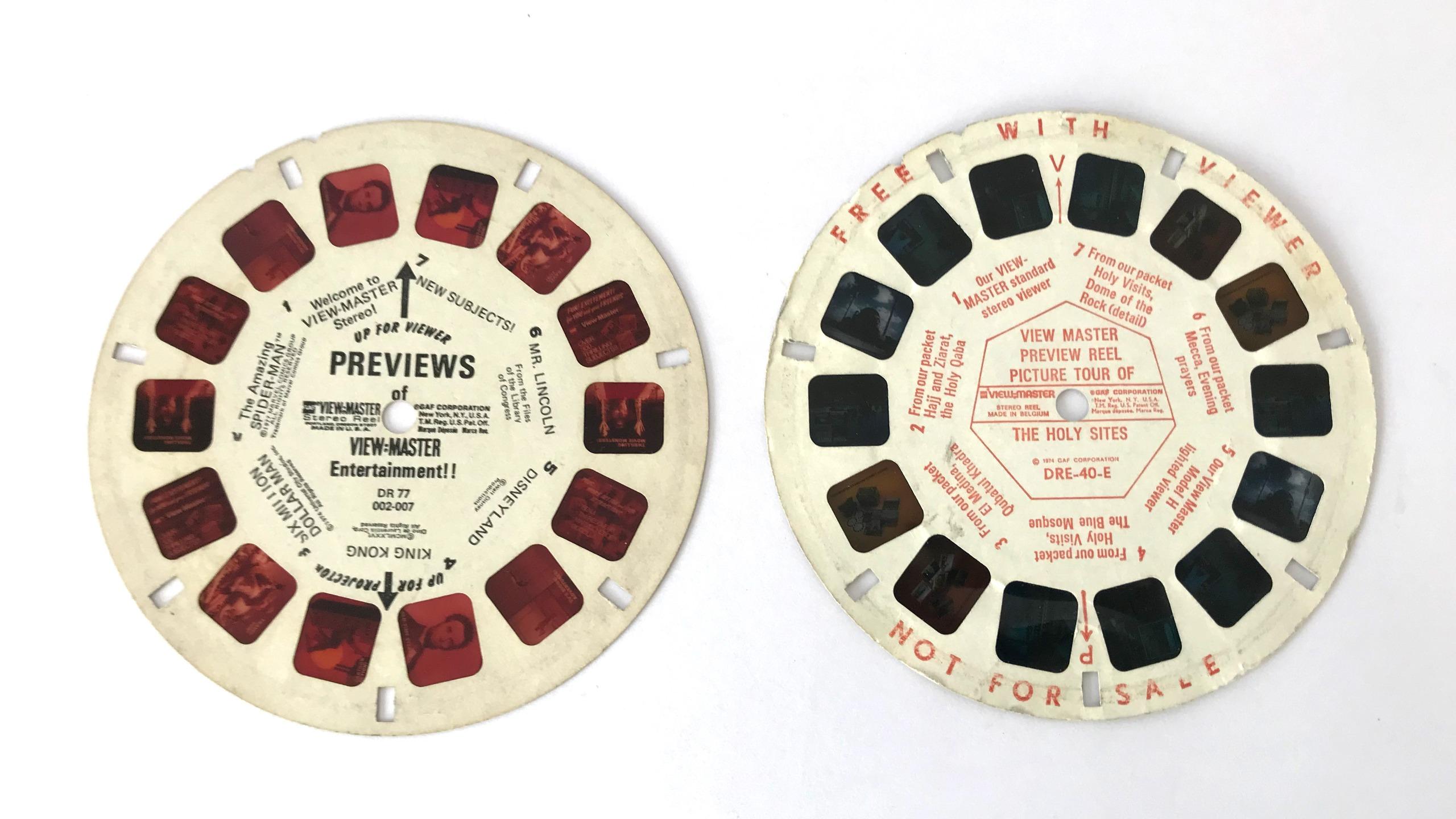 اسلاید ویو مستر - 2 عدد - view master (توضیحات)