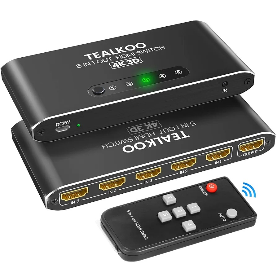 سوییچ اسپلیتر HDMI برند TEALKOO