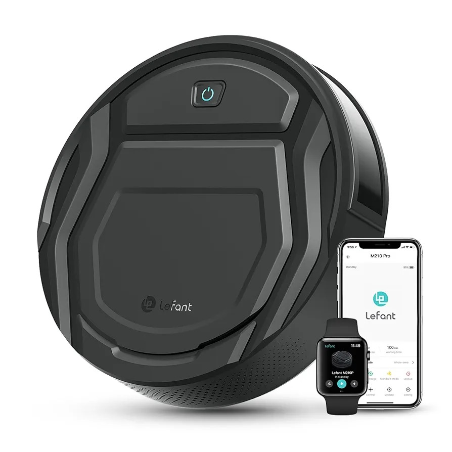 جارو رباتیک Lefont مدل M210p مکش قوی