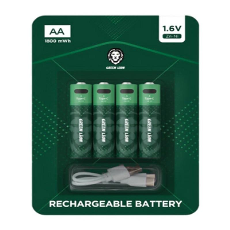 باتری قلمی قابل شارژ گرین لاین مدل GNRGBAA