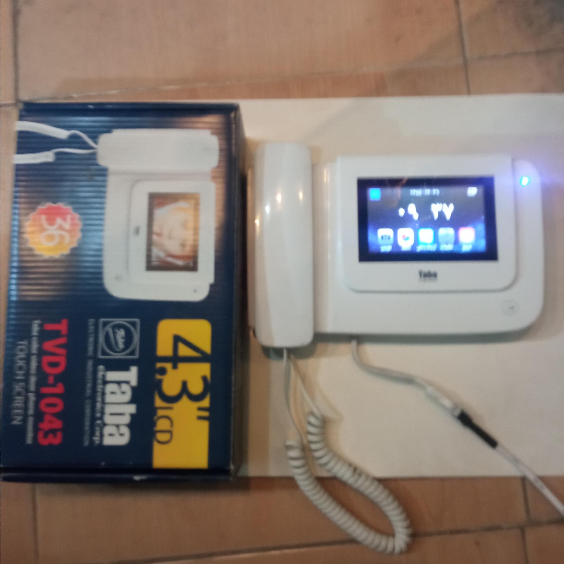 ایفون تصویری تابا مدل 1043لمسی