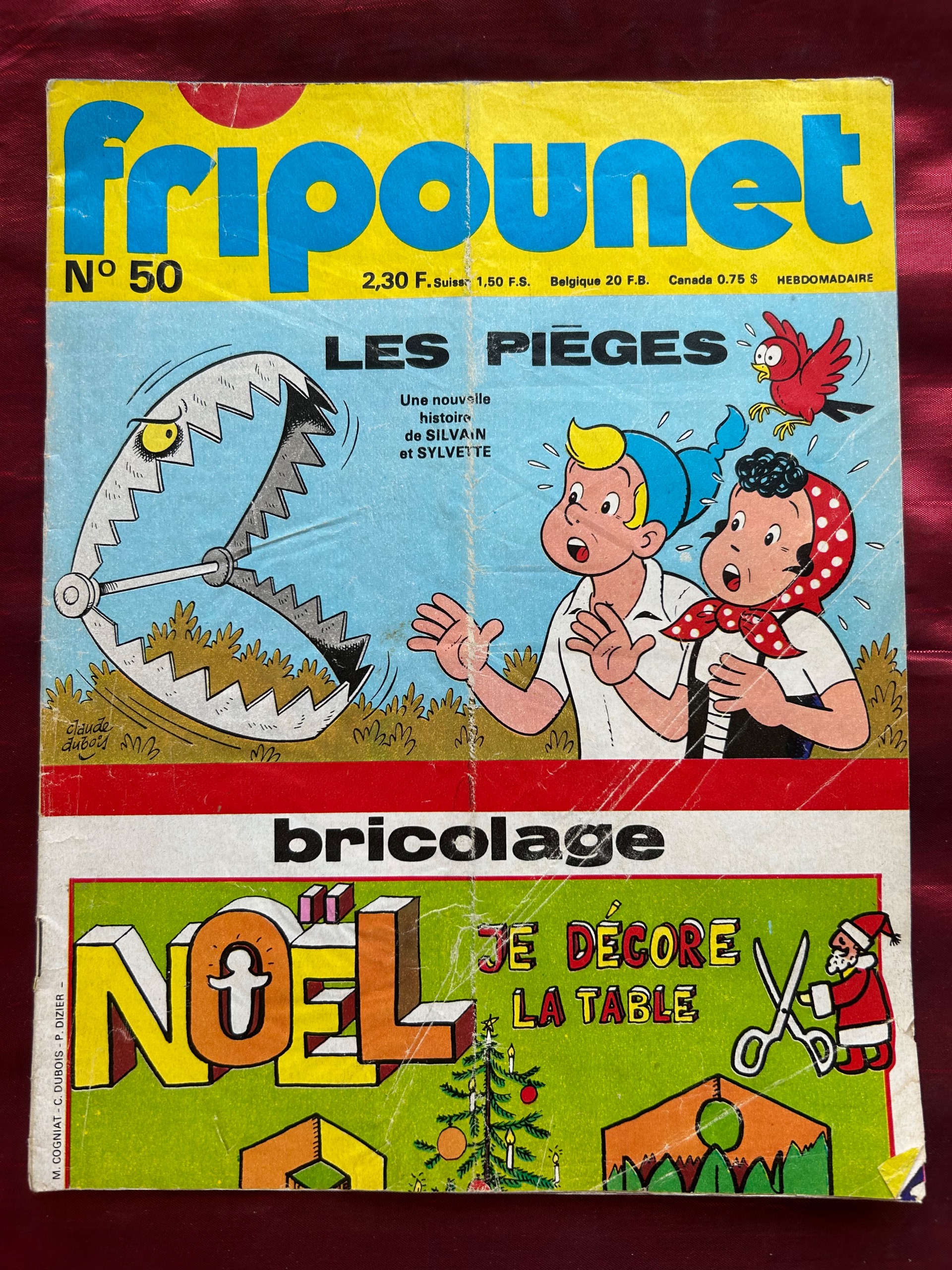 مجله کمیک فرانسوی fripounet