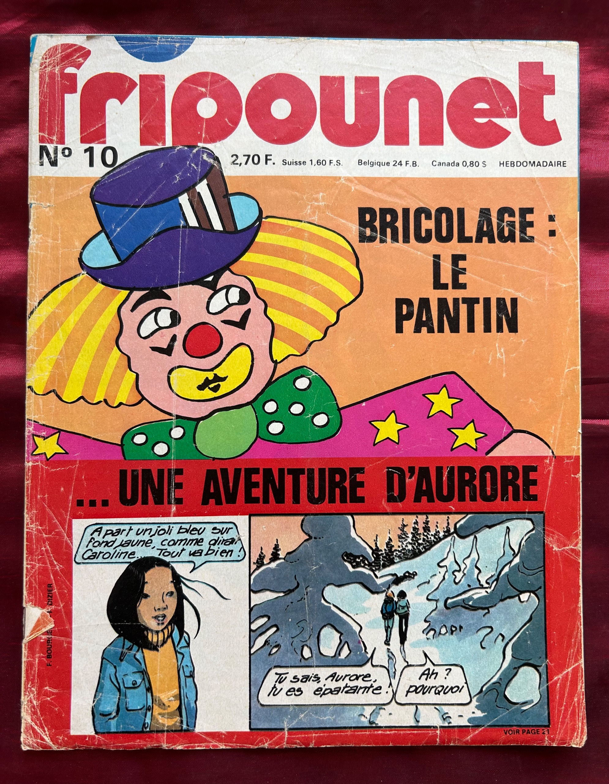 مجله کمیک فرانسوی fripounet
