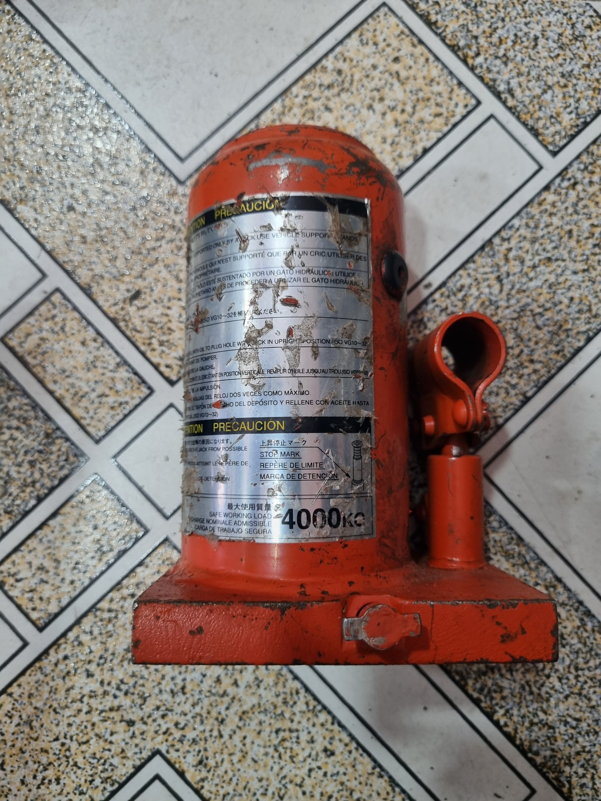 جک روغنی ژاپنی 4تن