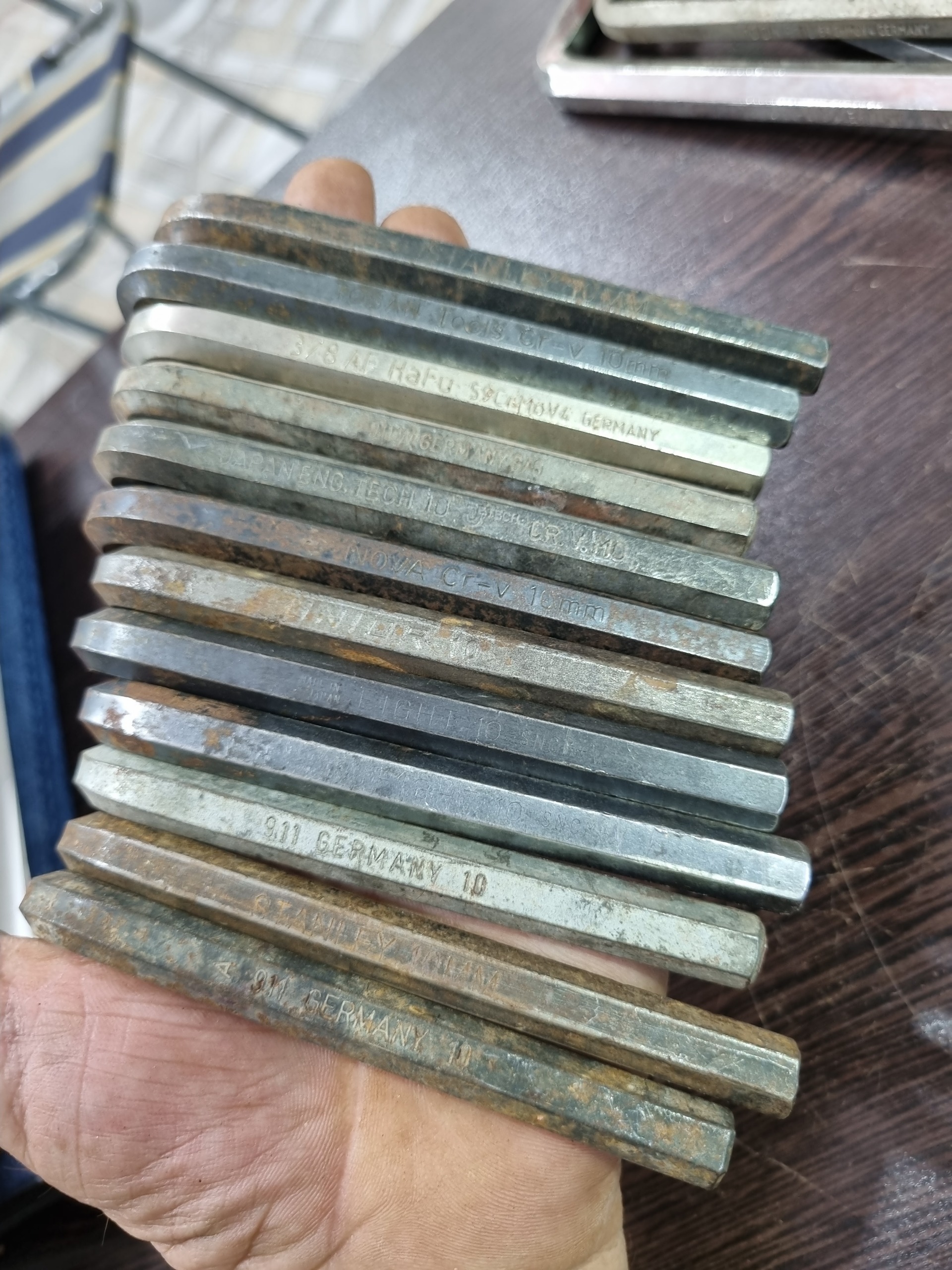 اچار الن شماره 10و 3.8 اینچالمانی وژاپنی توضیحات