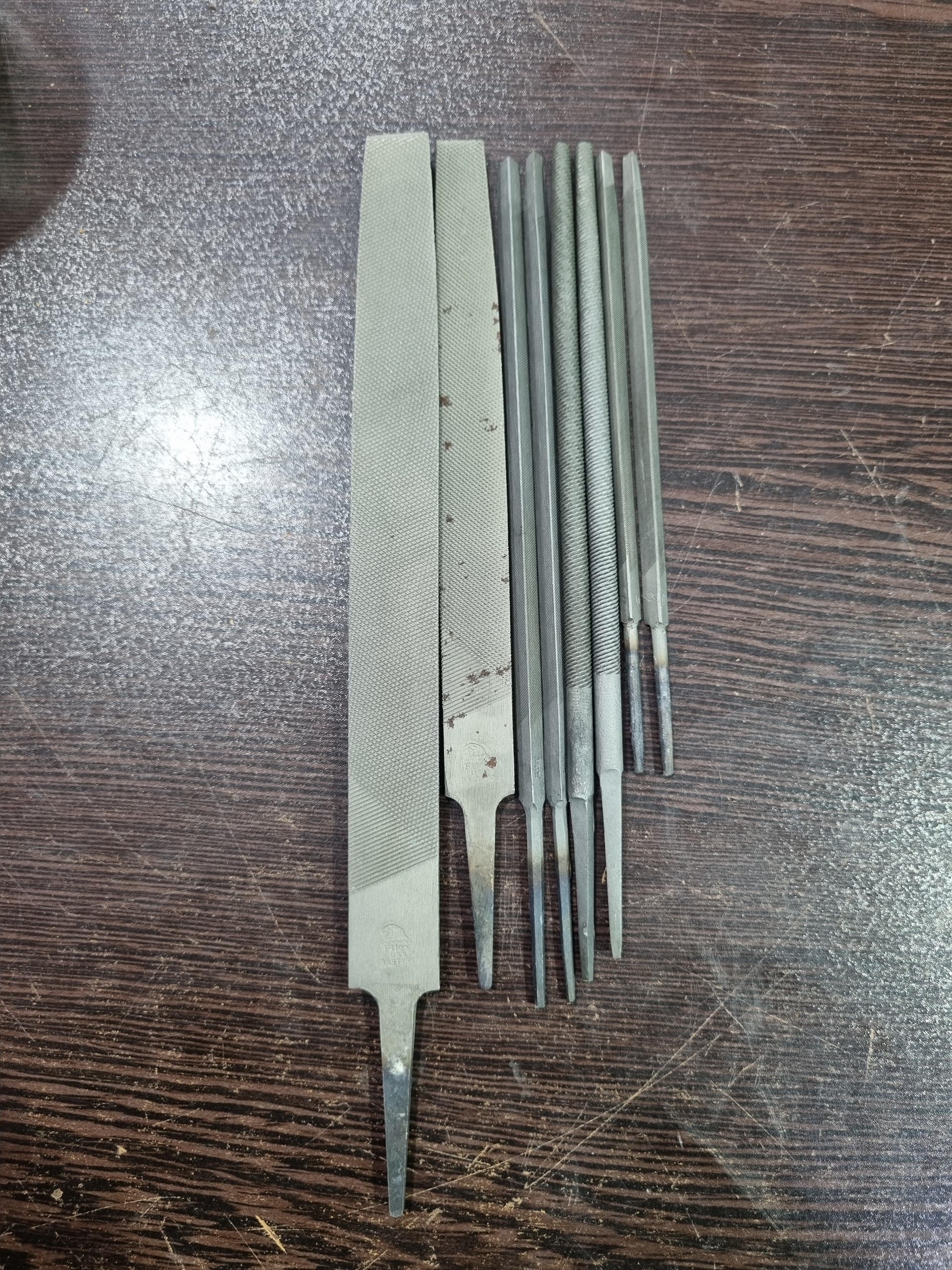 ست سوهان آمریکایی طبق تصویر توضیحات