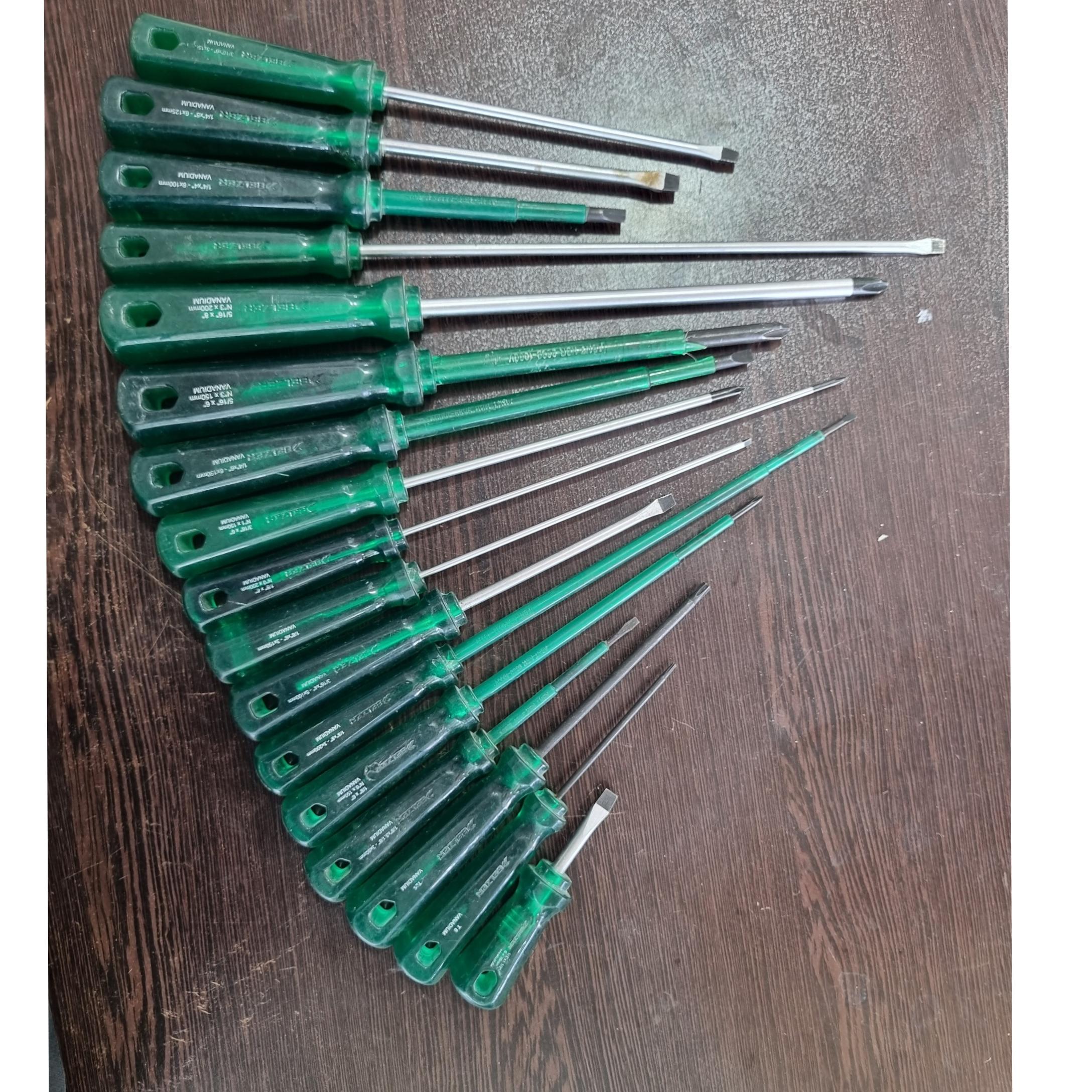 17عدد پیچ گوشتی بلزر طبق تصویر توضیحات