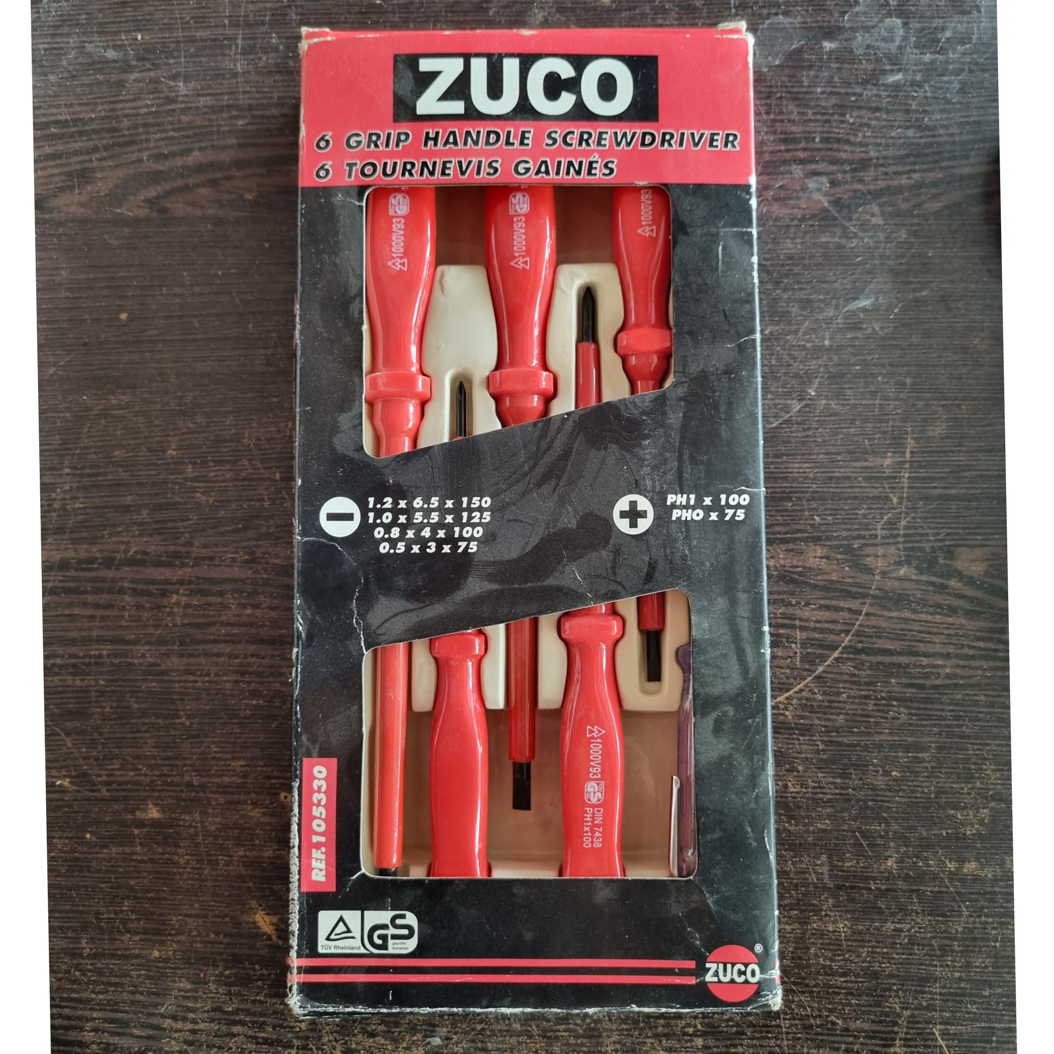 پیچ گوشتی عایق برق 1000ولت ZUCO