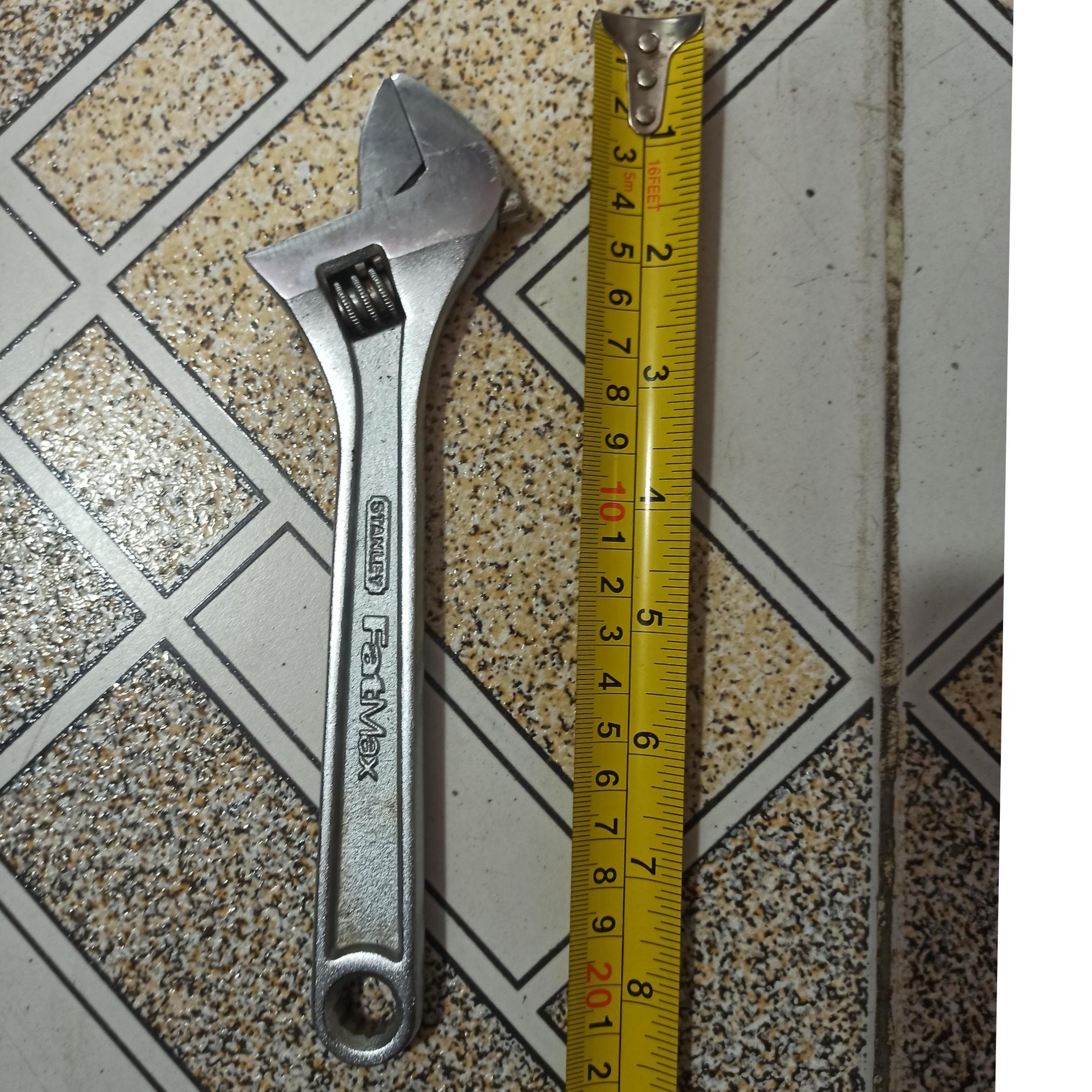 آچار فرانسه 8 اینچ STANLEY توضیحات
