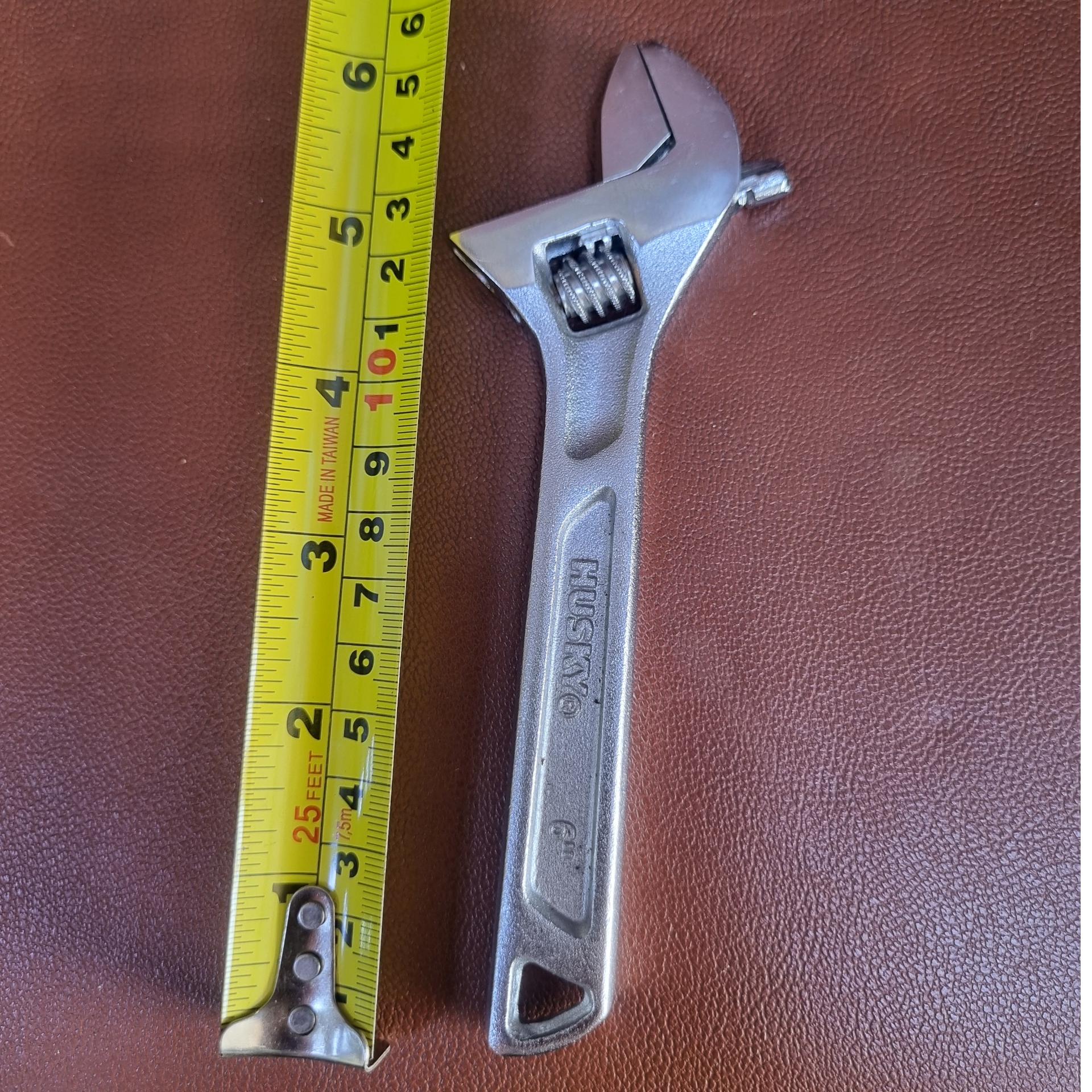 آچار فرانسه 6 اینچ HUSKY توضیحات
