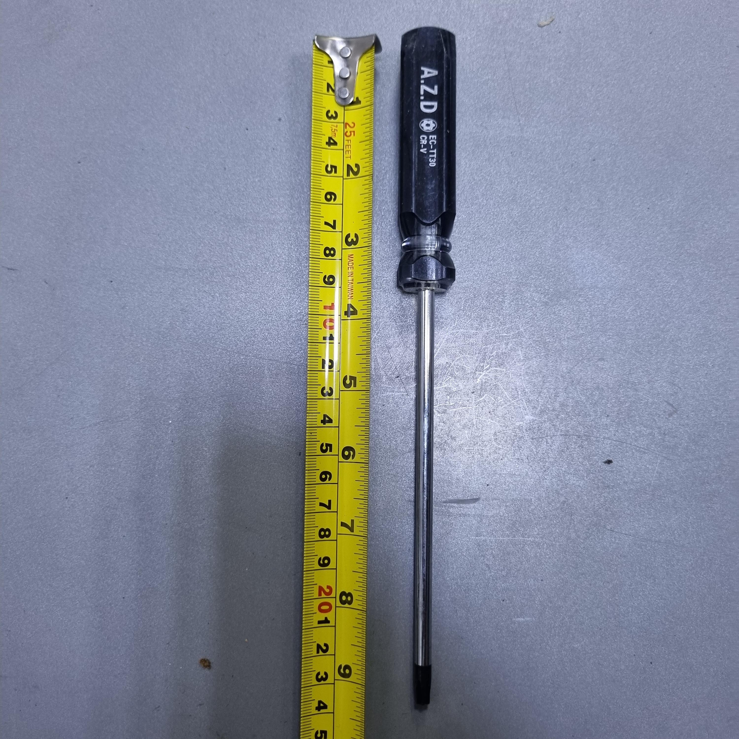 پیچ گوشتی T30مارک AZD توضیحات