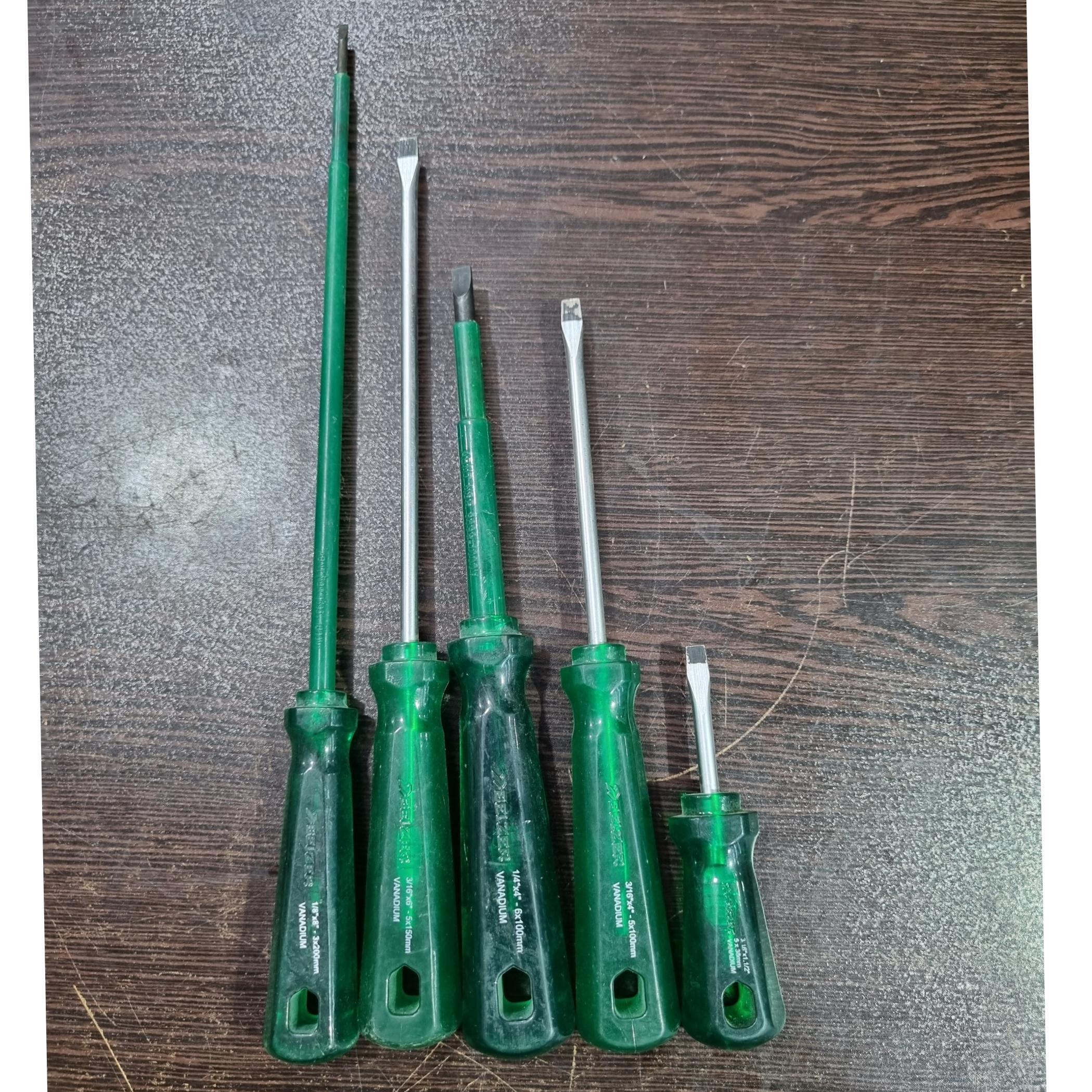 مزایده 5عدد پیچ گوشتی بلزر المانی توضیحات