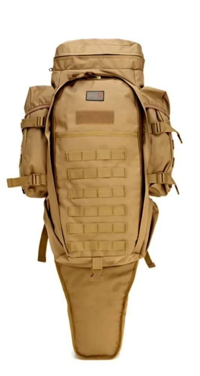 کوله تاکتیکال حمل سلاح سبز کامپیوتری برزنت قوی
