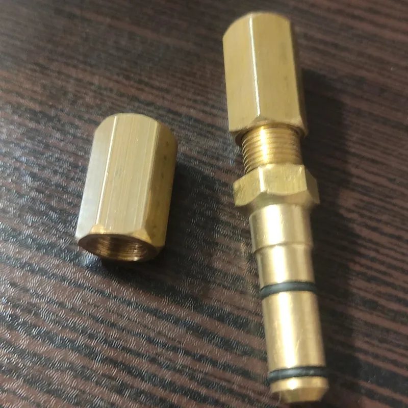 واسط دوسر رزوه فیتینگ pcp برنجی