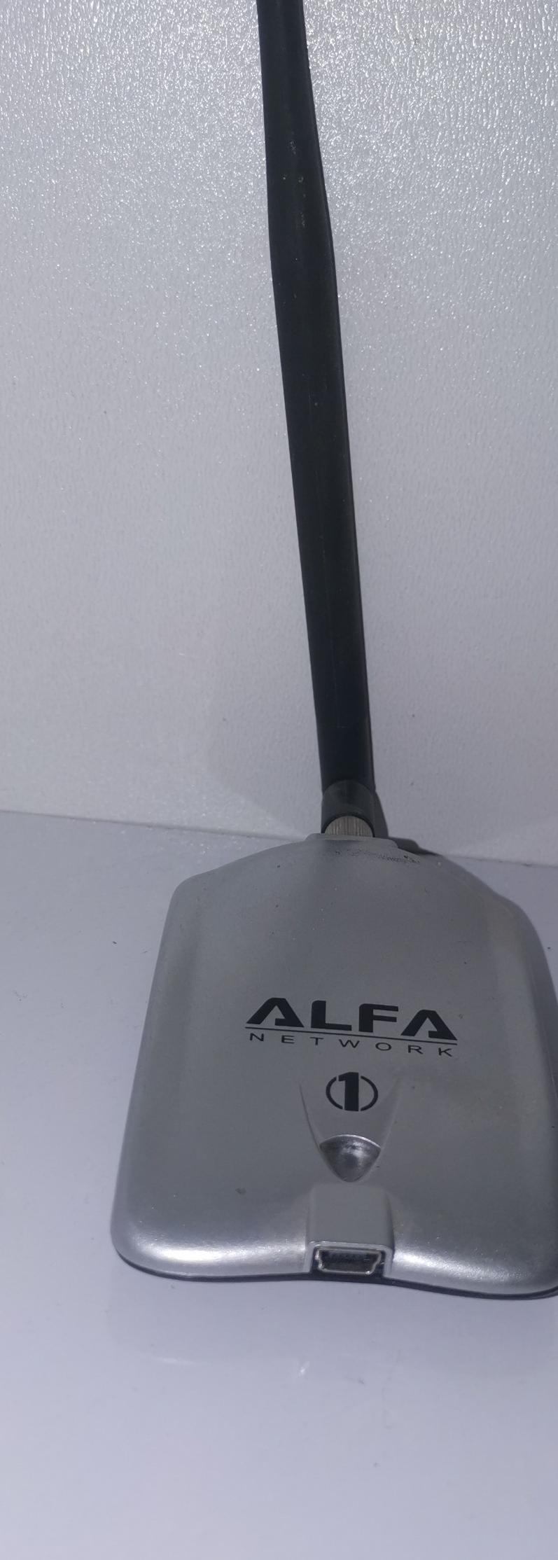 فروش یک عدد کارت شبکه بی سیم ALFA