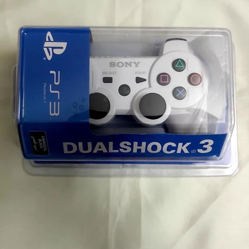 دسته بیسیم سفید PS3 پک پلمپ