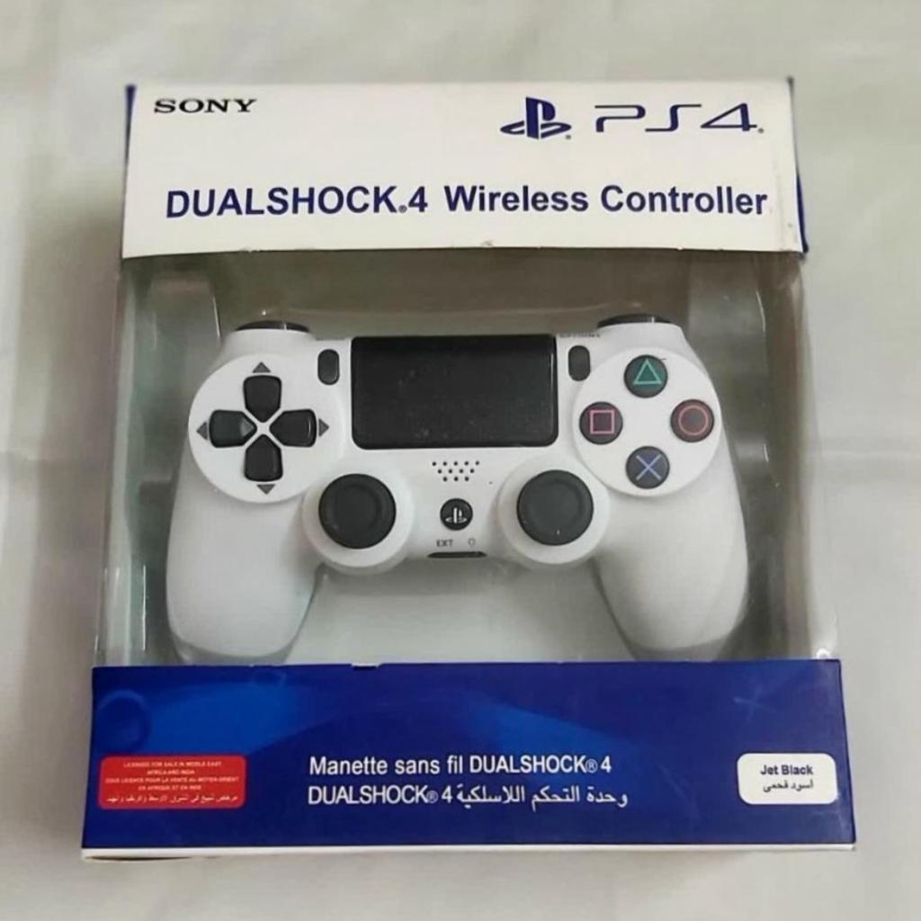 دسته بیسیم سفید PS4 پک پلمپ