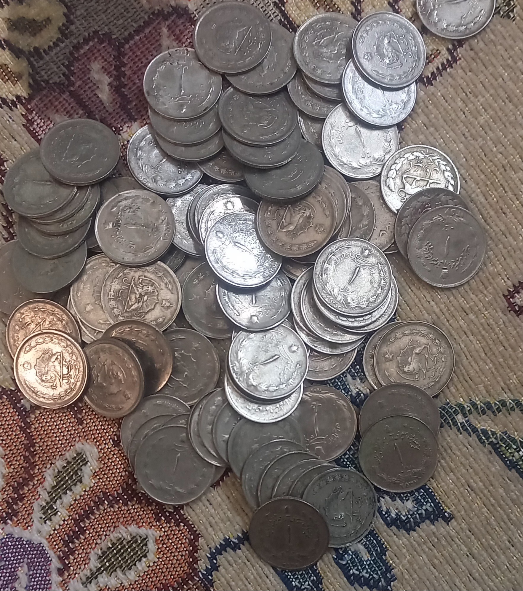 سکه یک ریالی پهلوی