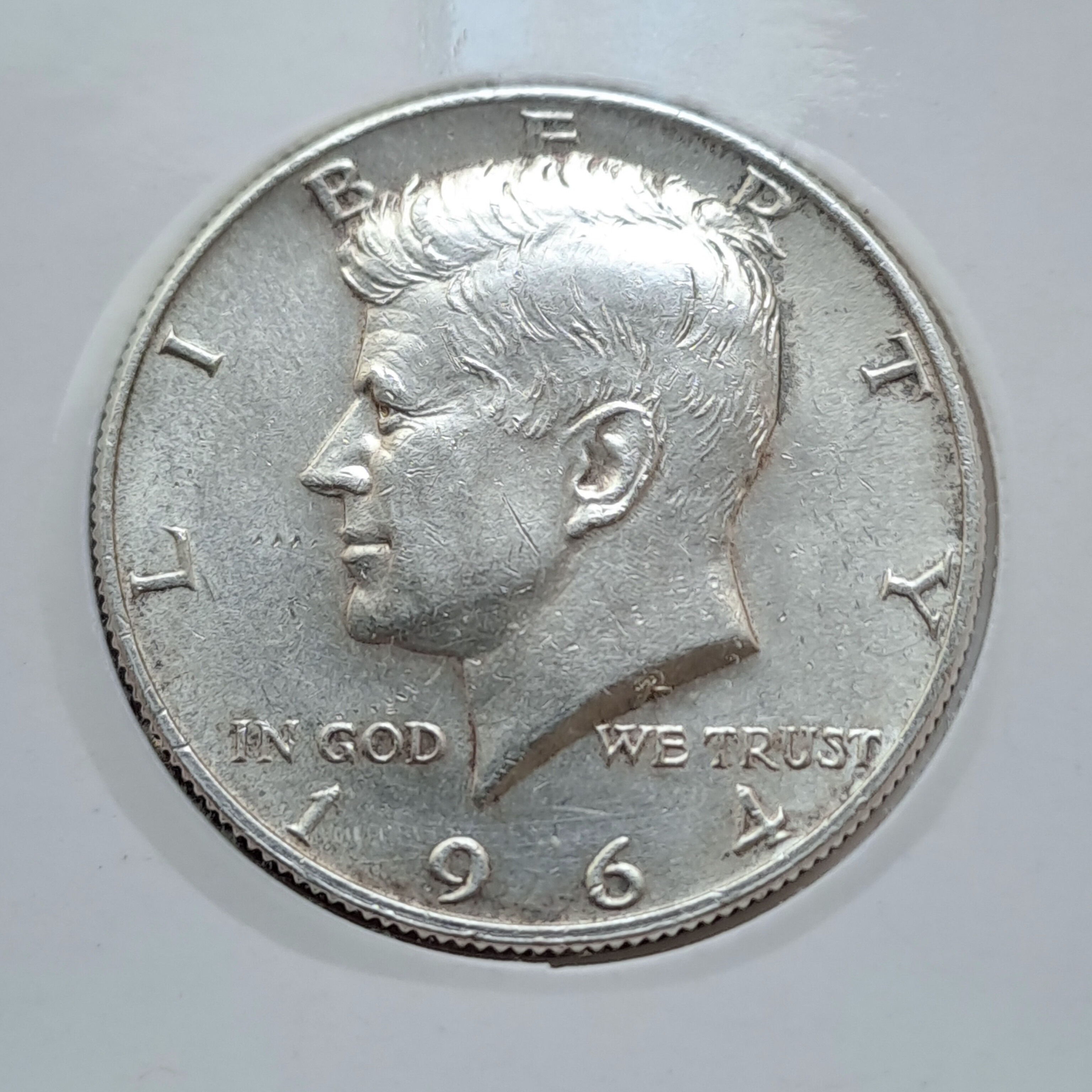 سکه نیم دلار 1964 D کندی آمریکا