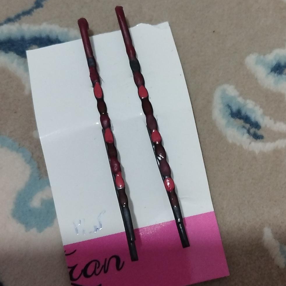 گیره مو طرح خالخالی