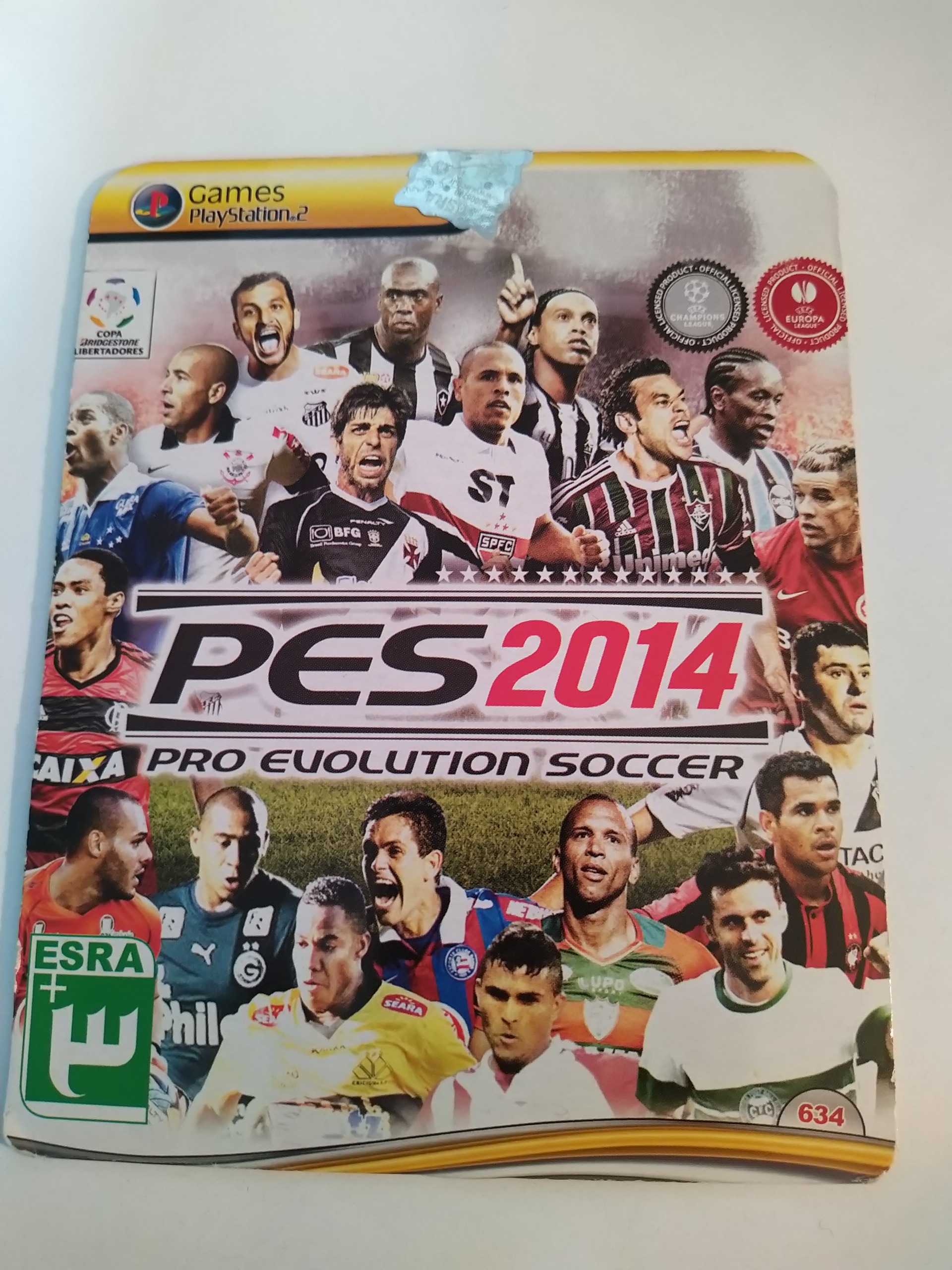 بازی پلی استیشن 2 ( سونی 2 ) فوتبال 2014 PES