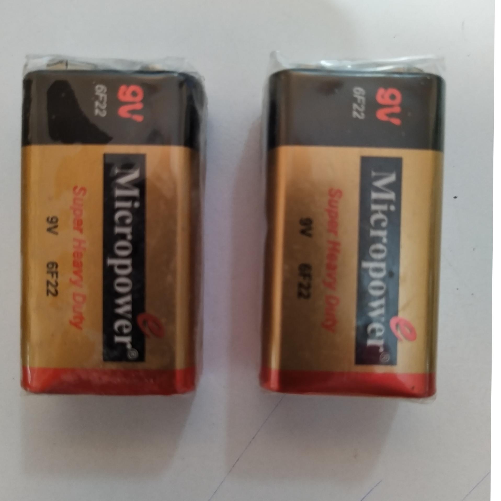 باتری کتابی میکرو پاور 9 ولتی