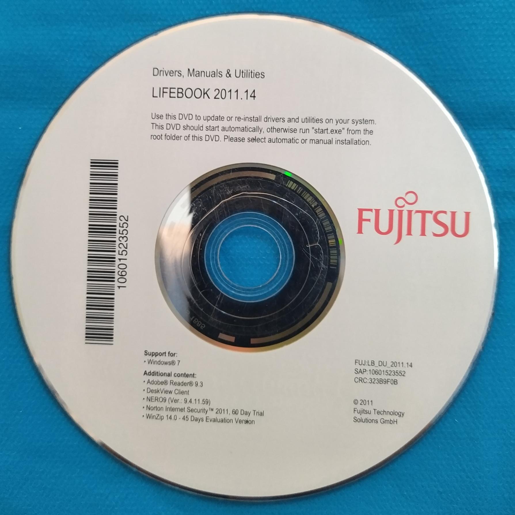 درایور لپ تاپ فوجیتسو Fujitsu