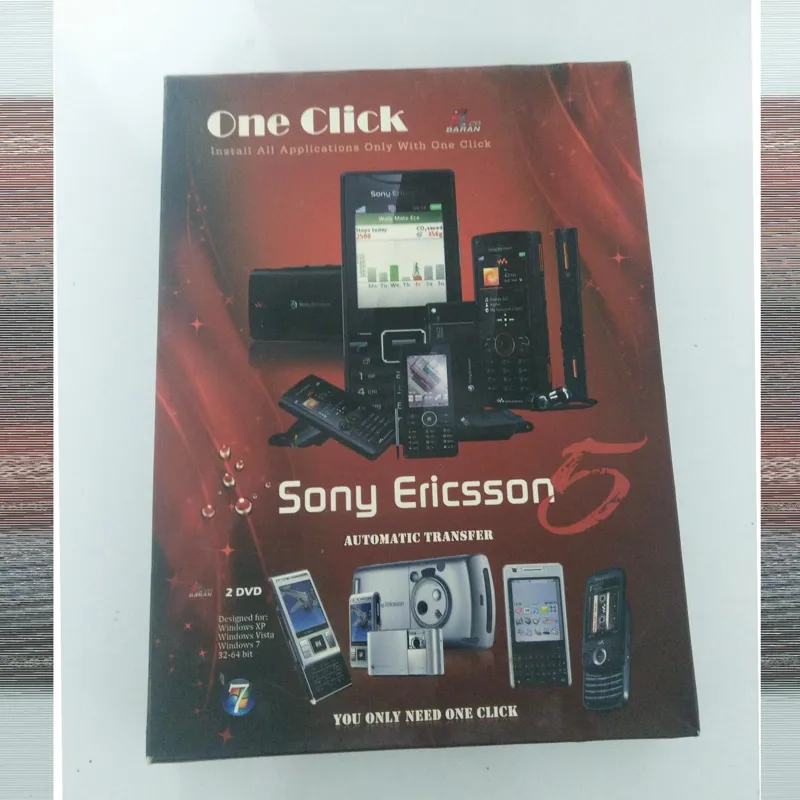 نرم افزار گوشی موبایل Sony Ericsson (نوستالژی)