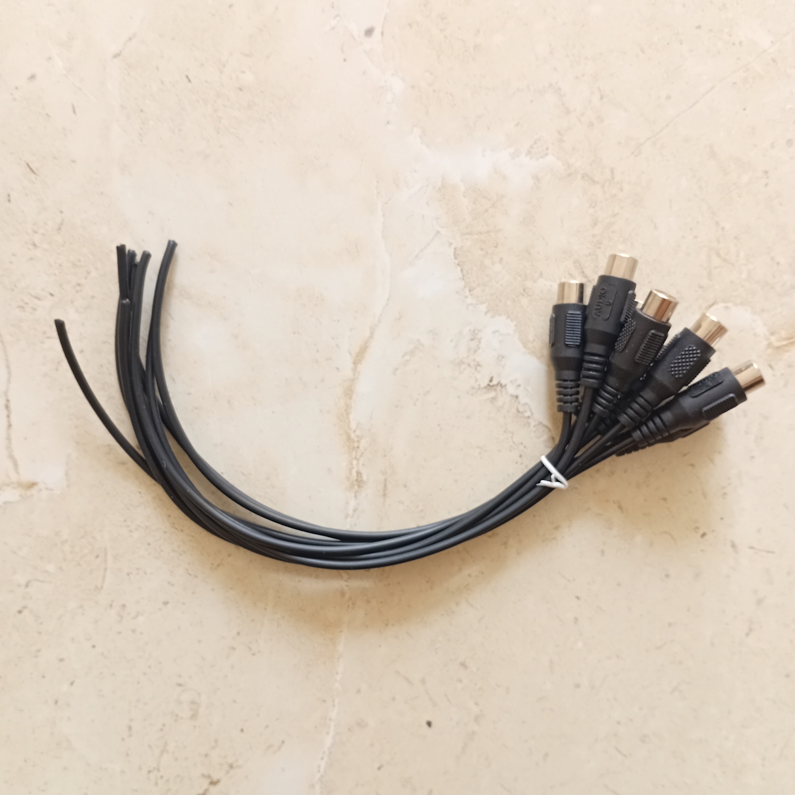 کابل مادگی صدا شماره دار 8 کانال