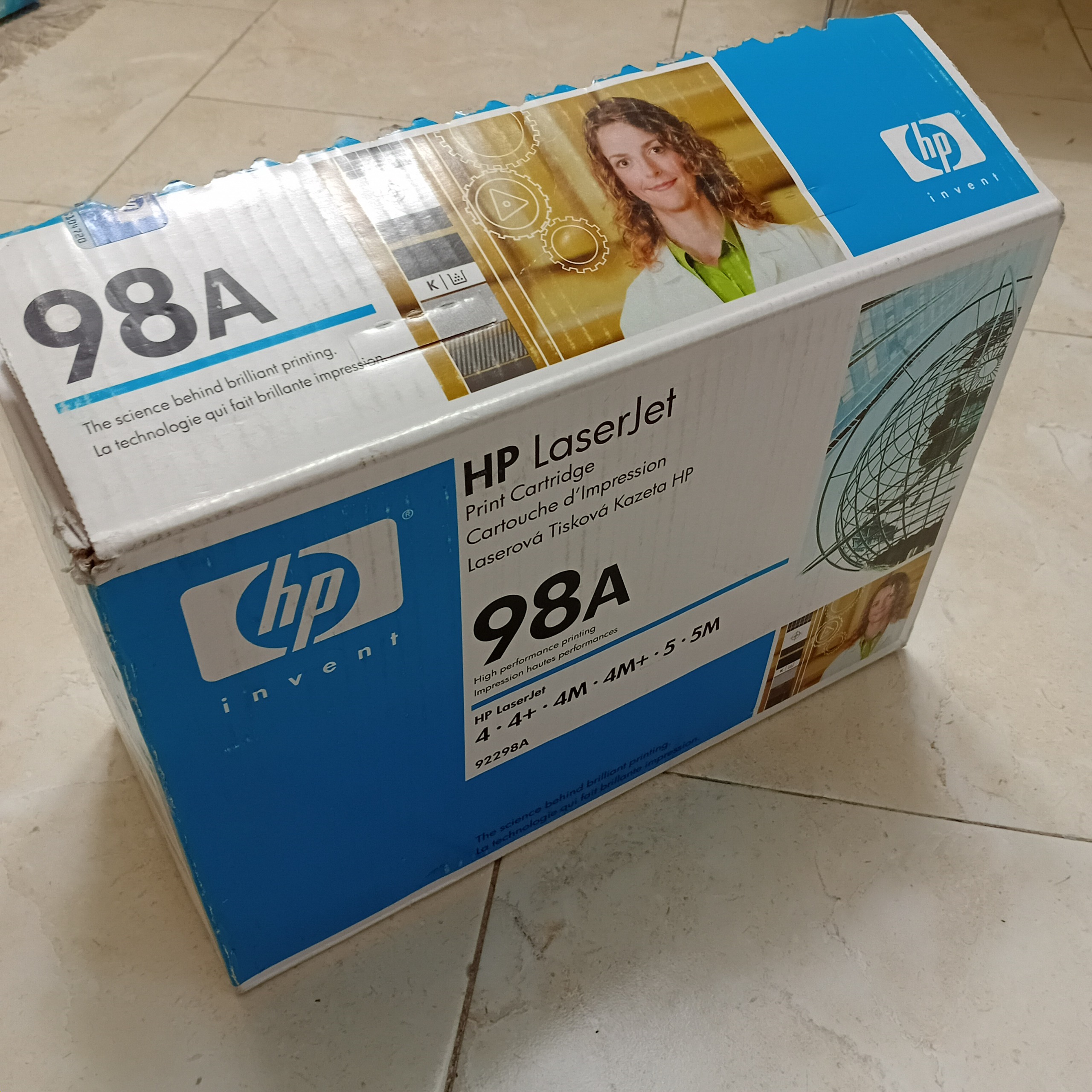 کارتریج اصلی hp 98A
