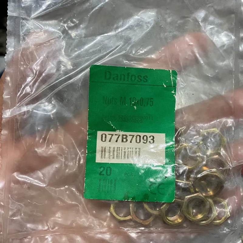 مهره شماره 10 برند Danfoss ( بسته 20 عددی )