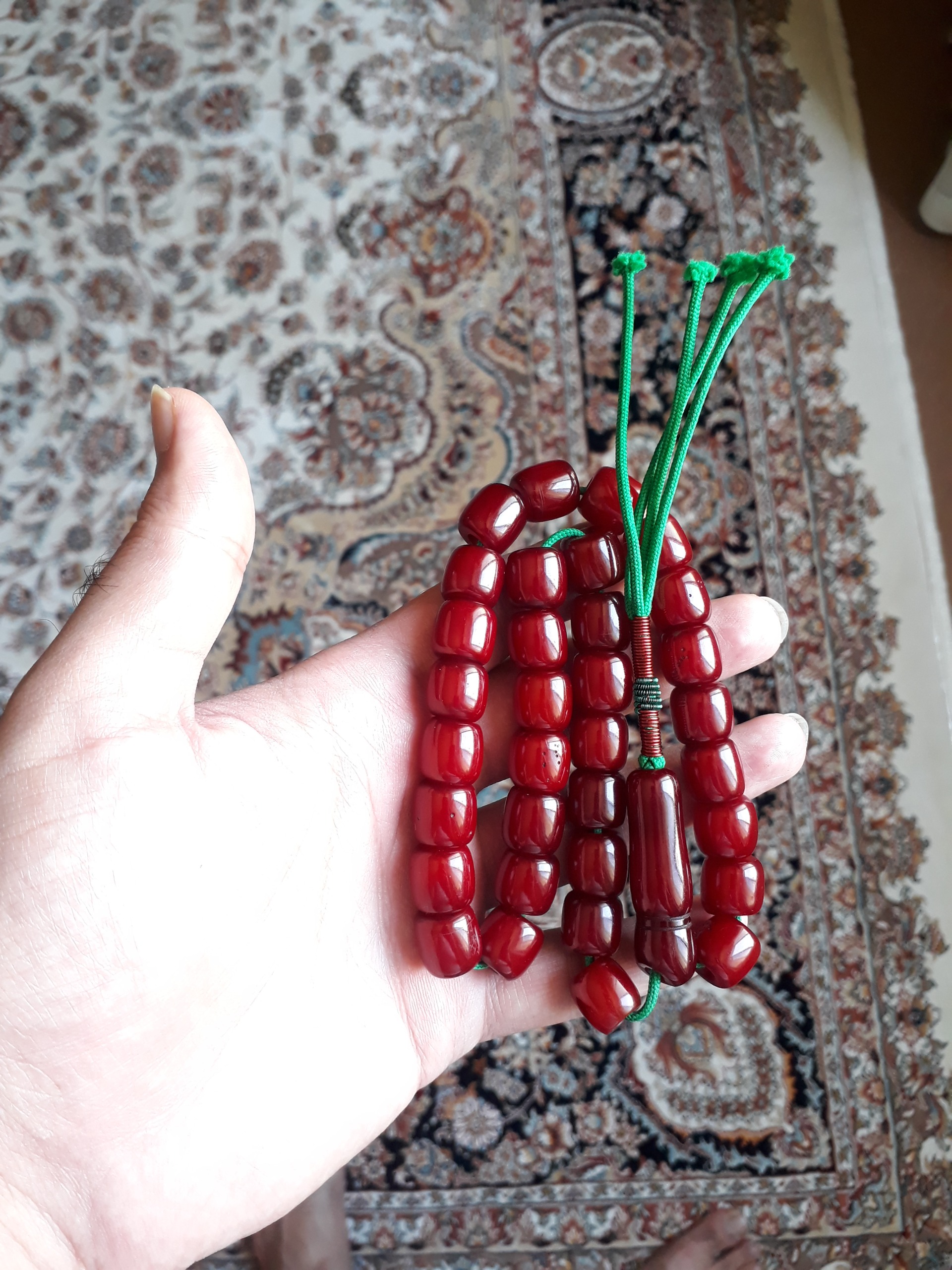 تسبیح کهربا افغان