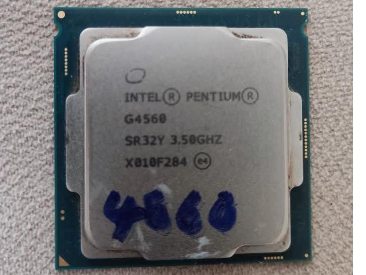 Cpu intel pentium G4560