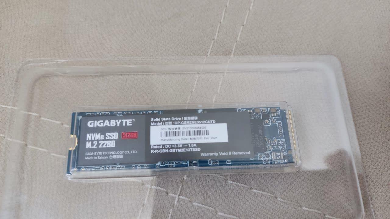 ssd m2 gigabyte