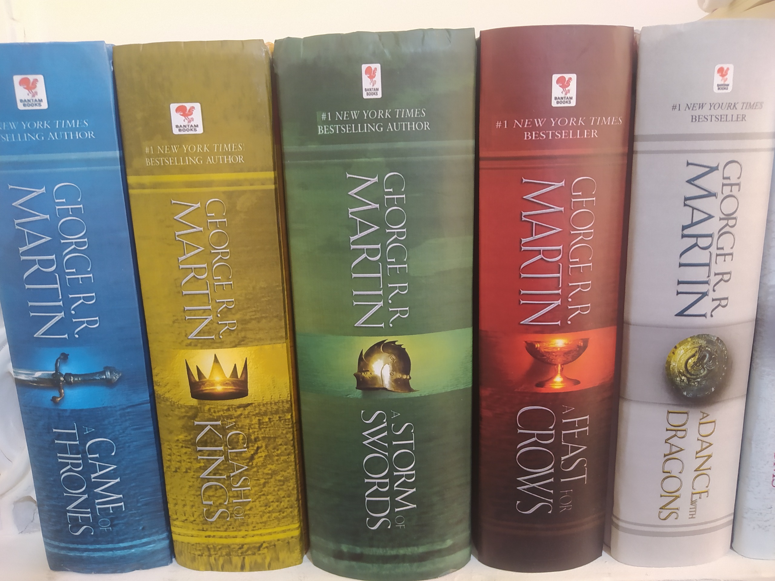a song of ice and fire (game of thrones) جلد سخت
