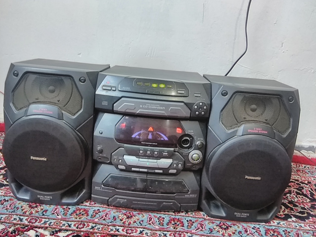  ضبط و سی دی پلیر پاناسونیک