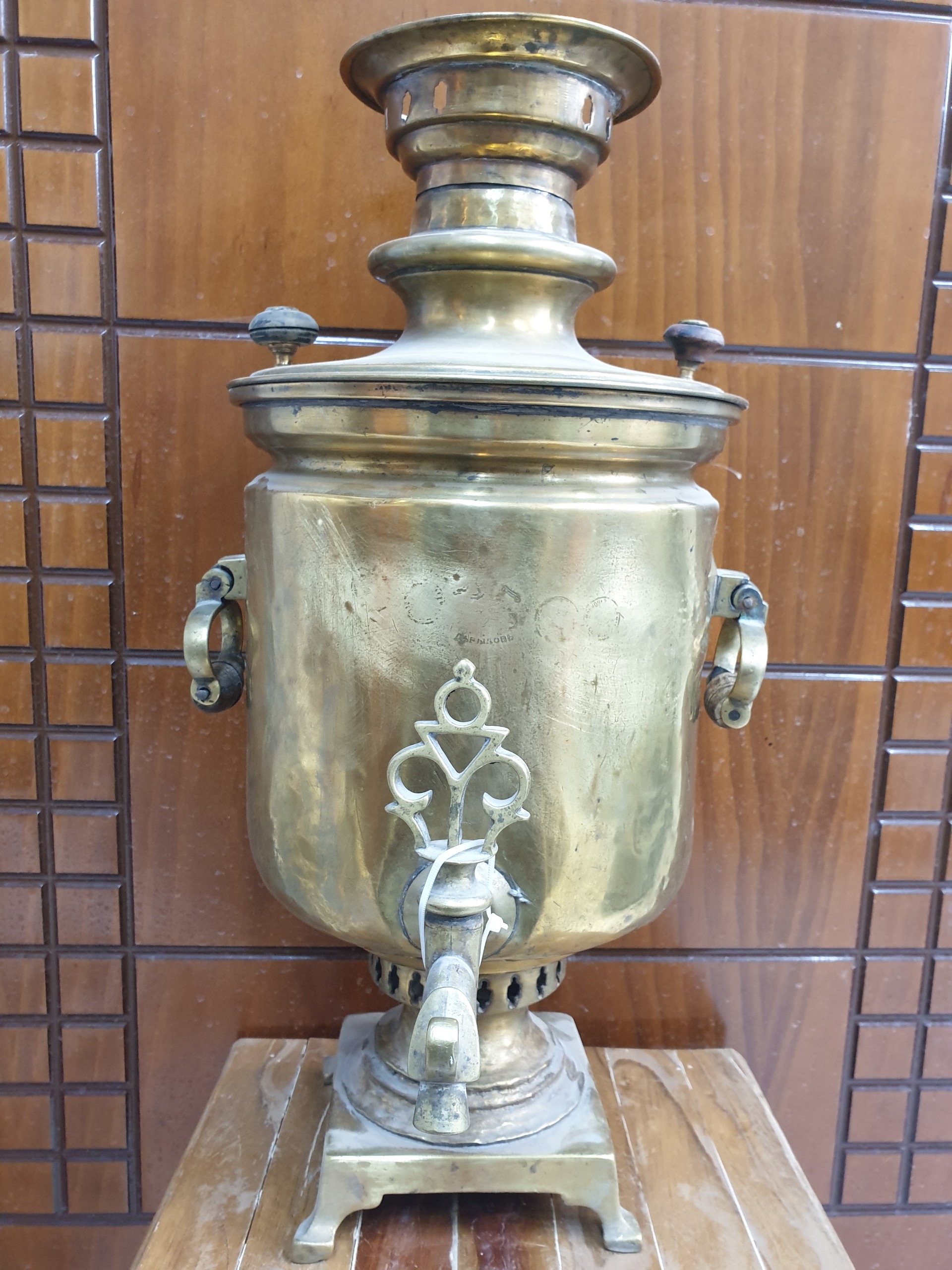 سماور بزرگ روسی هشت لیتری عتیقه