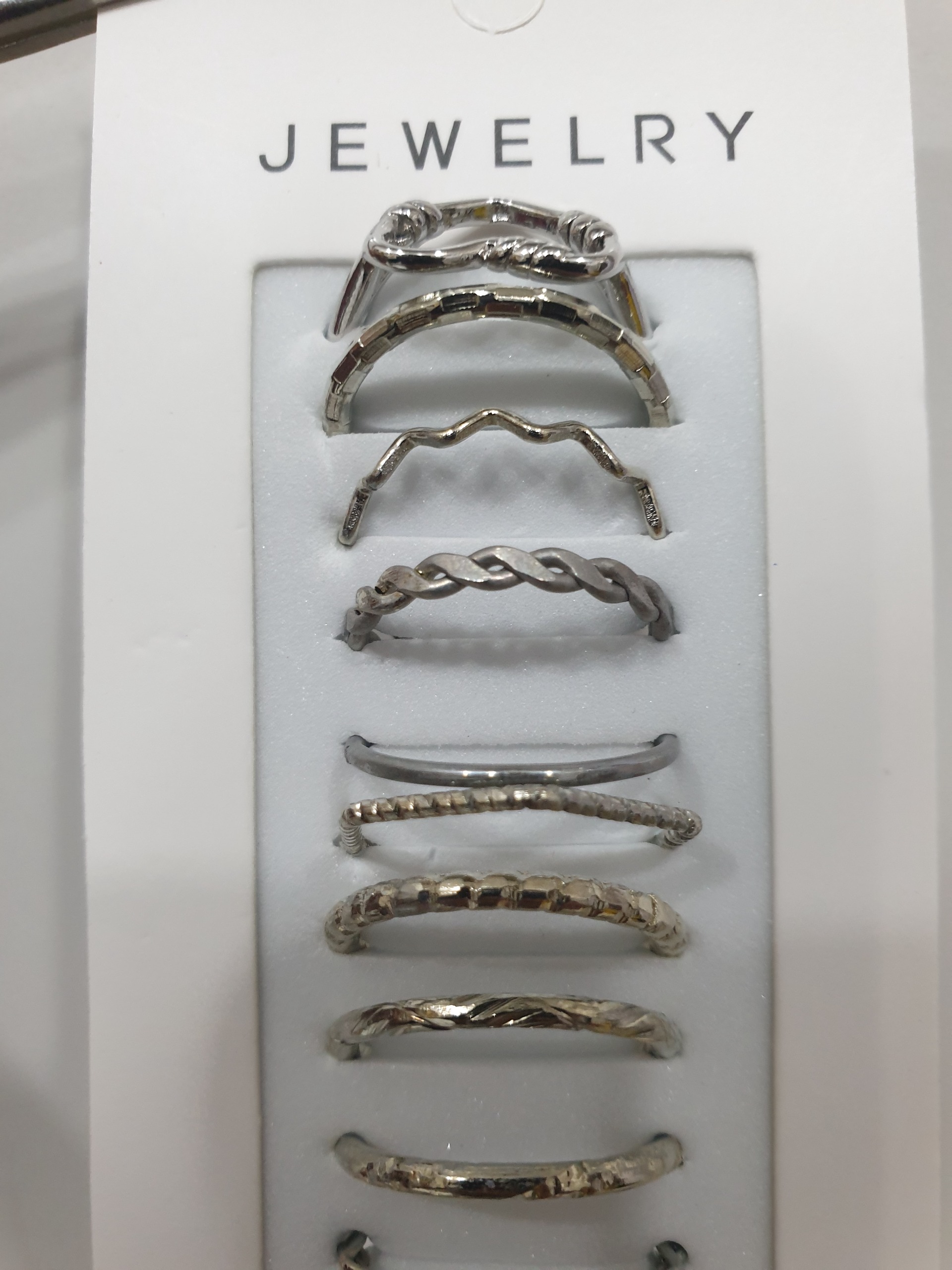 11 عدد انگشتر اکسسوری بصورت یکجا