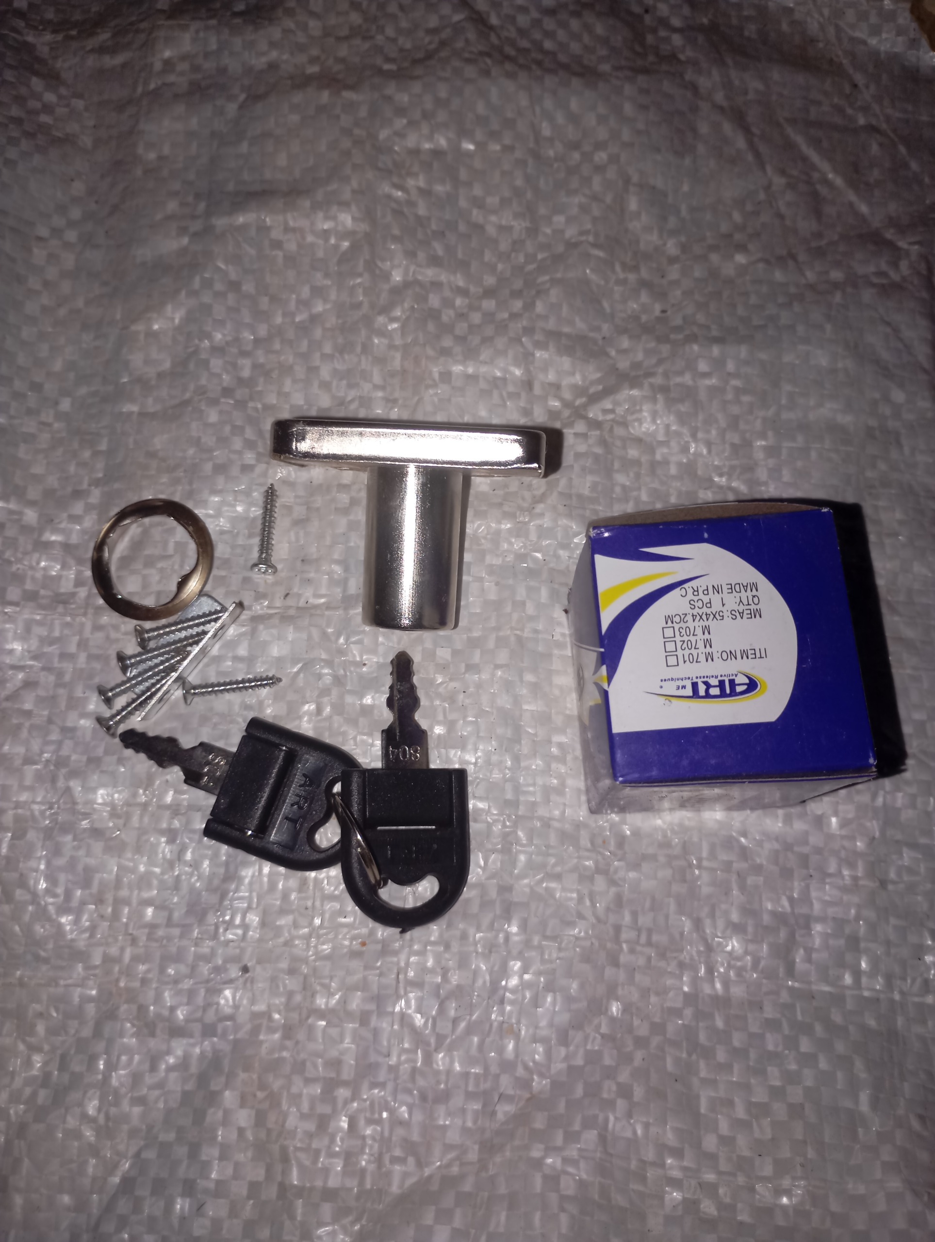 قفل ام دی اف مربعی مخصوص دراور فایل