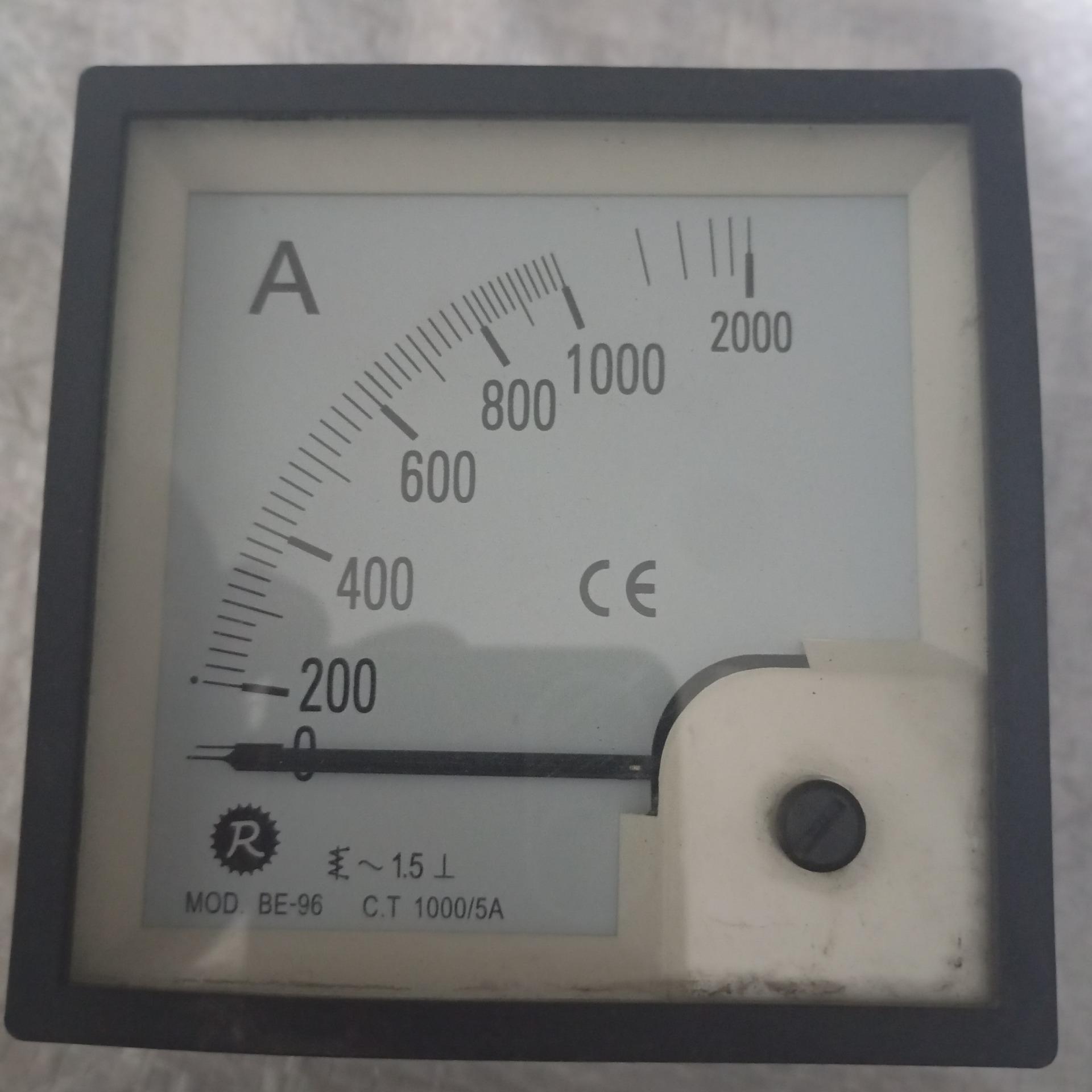 آمپر متر تابلویی 2000 آمپر